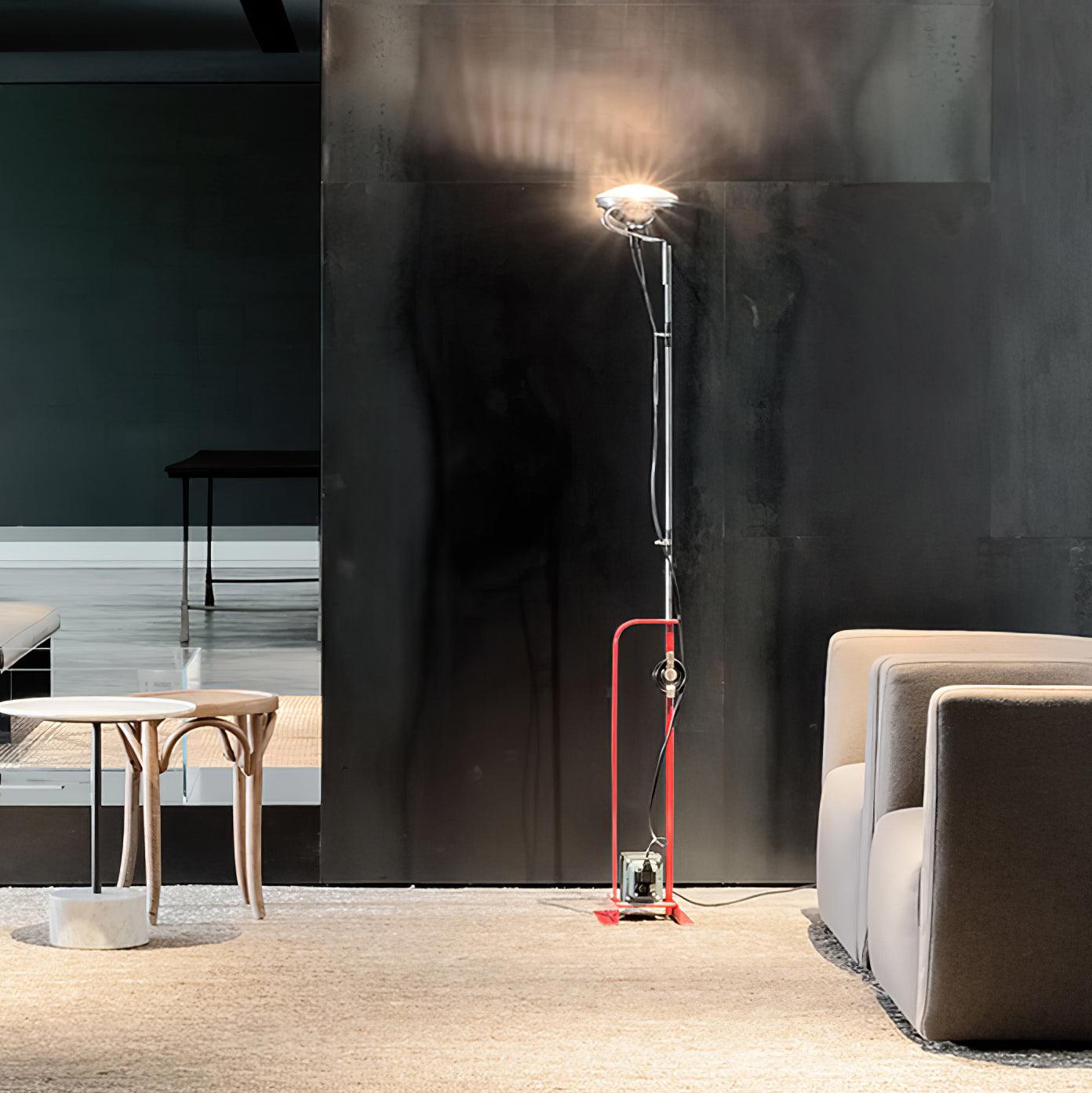 Jiro Contemporary Floor Lamp-Neutral Decor