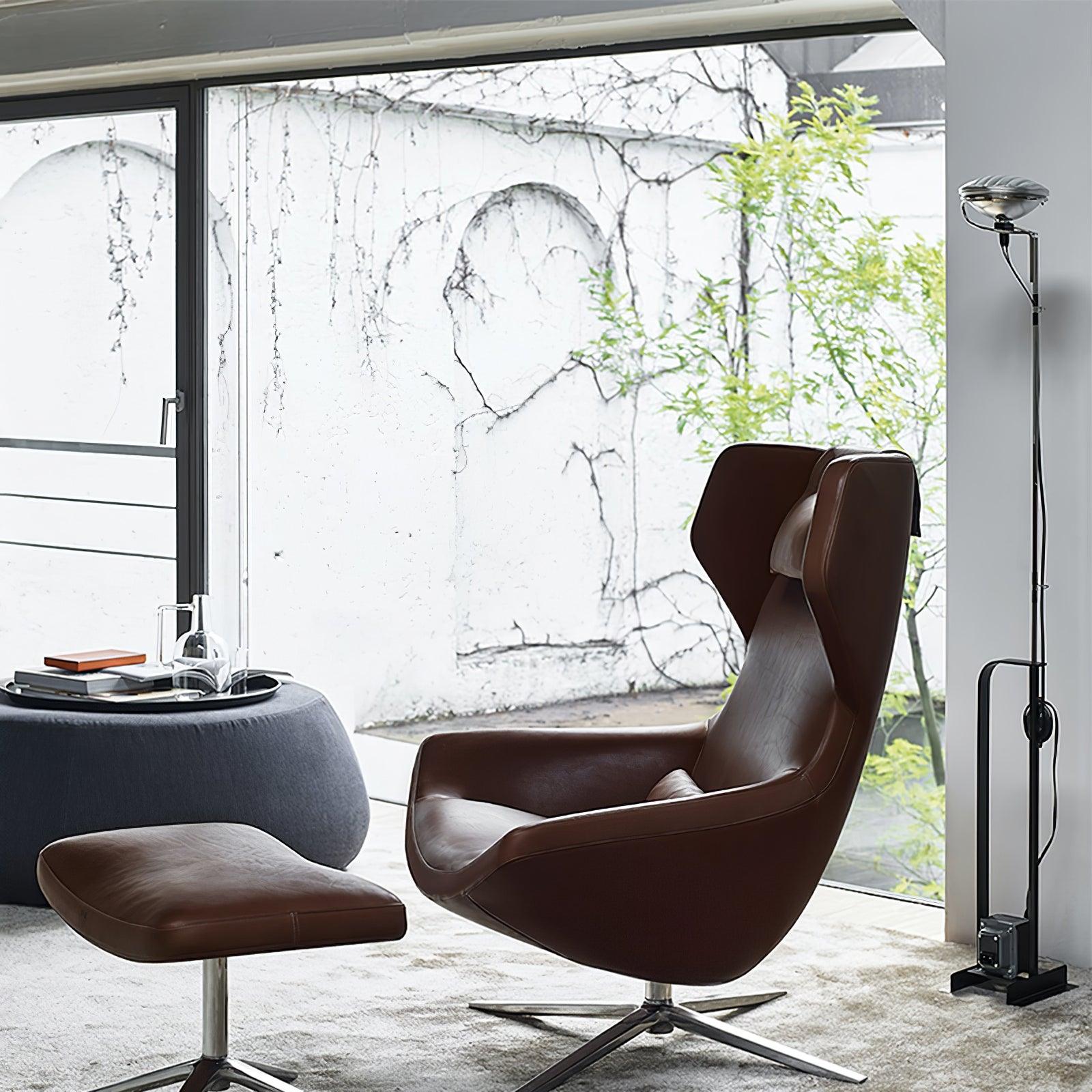 Jiro Contemporary Floor Lamp-Neutral Decor