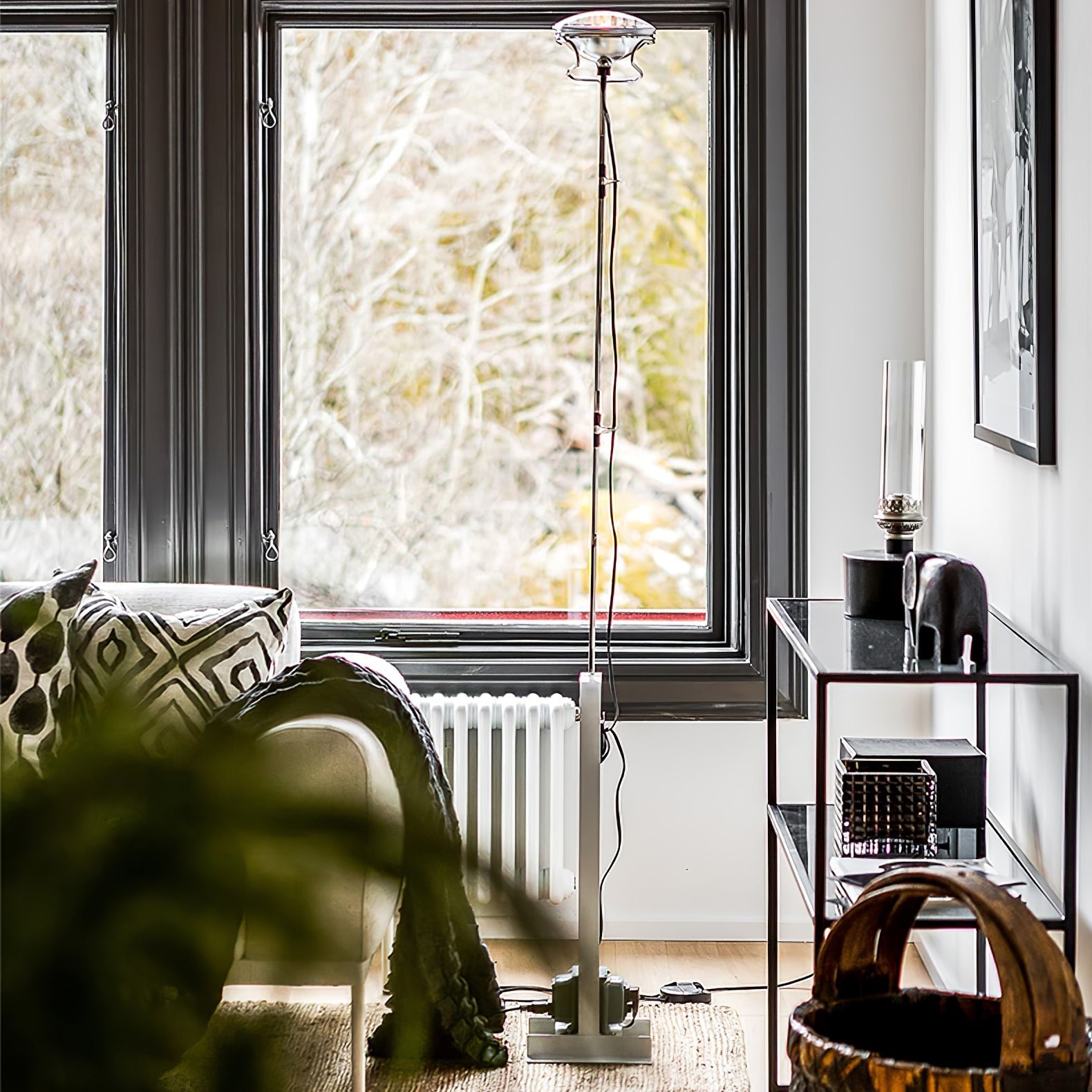 Jiro Contemporary Floor Lamp-Neutral Decor