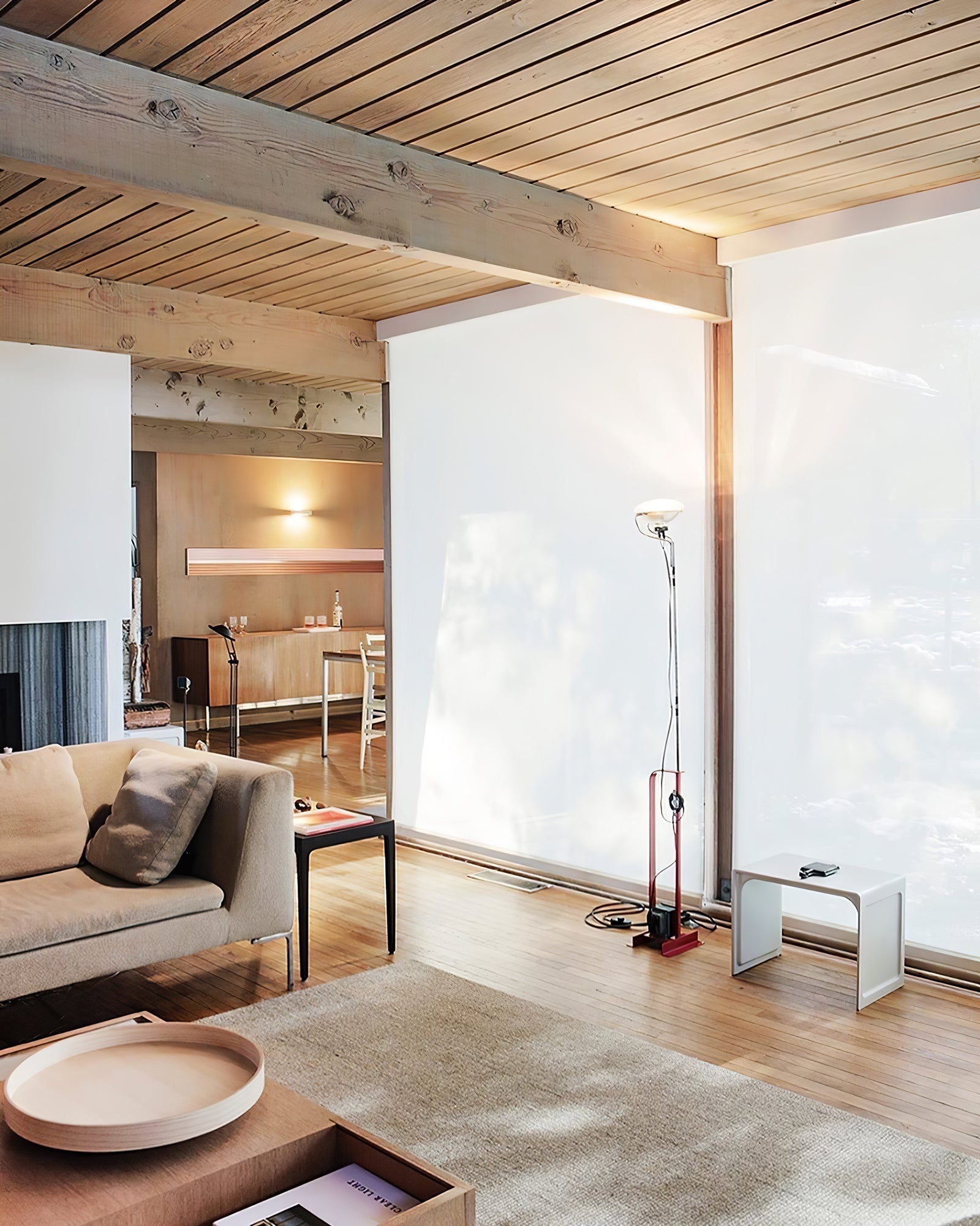 Jiro Contemporary Floor Lamp-Neutral Decor