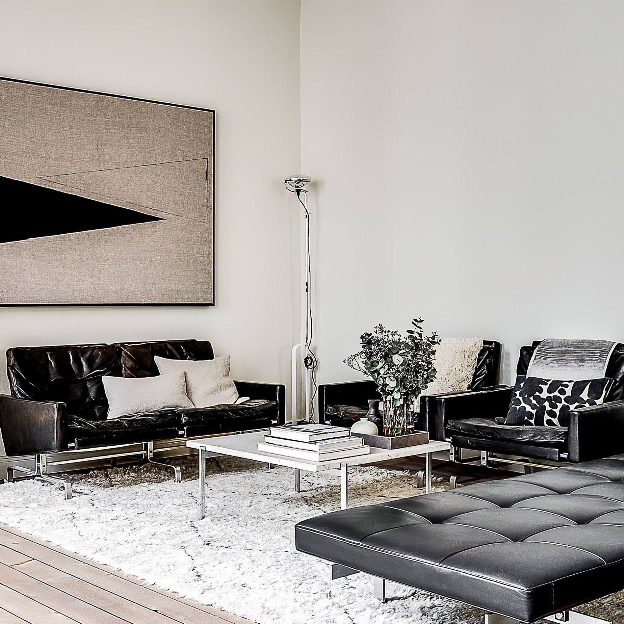 Jiro Contemporary Floor Lamp-Neutral Decor