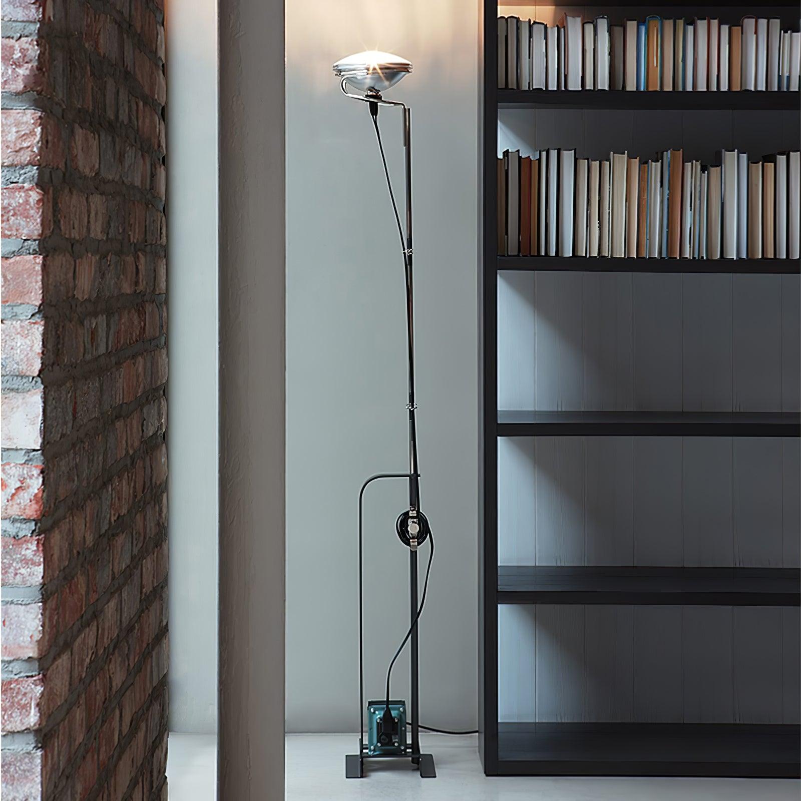 Jiro Contemporary Floor Lamp-Neutral Decor