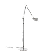 Brady Rocker Arm Floor Lamp in black finish.