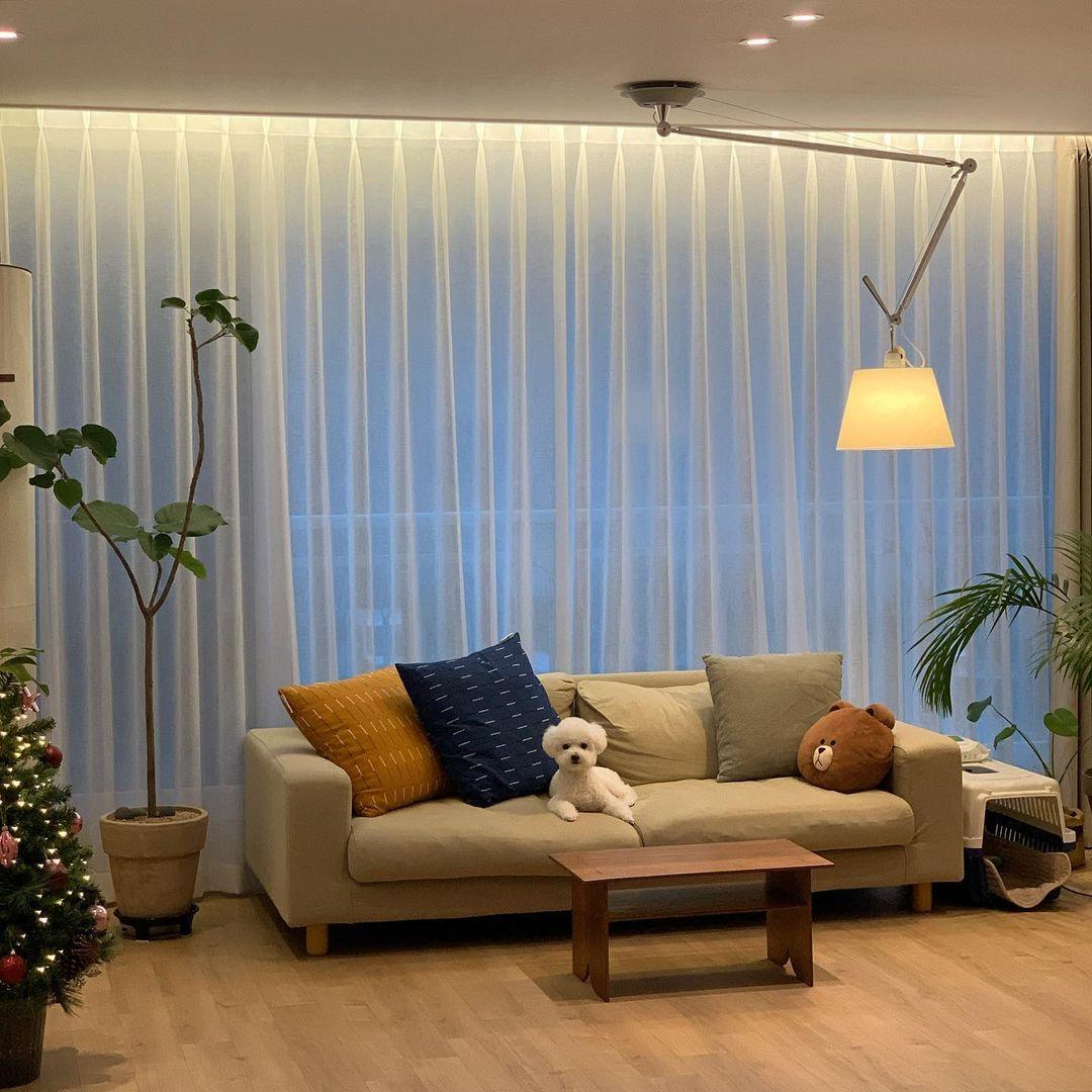 Avice Fabric Ceiling Pendant Light-Neutral Decor