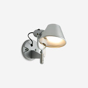Wall Lamp Metal Body Conical Shade Adjustable Modern Minimalist