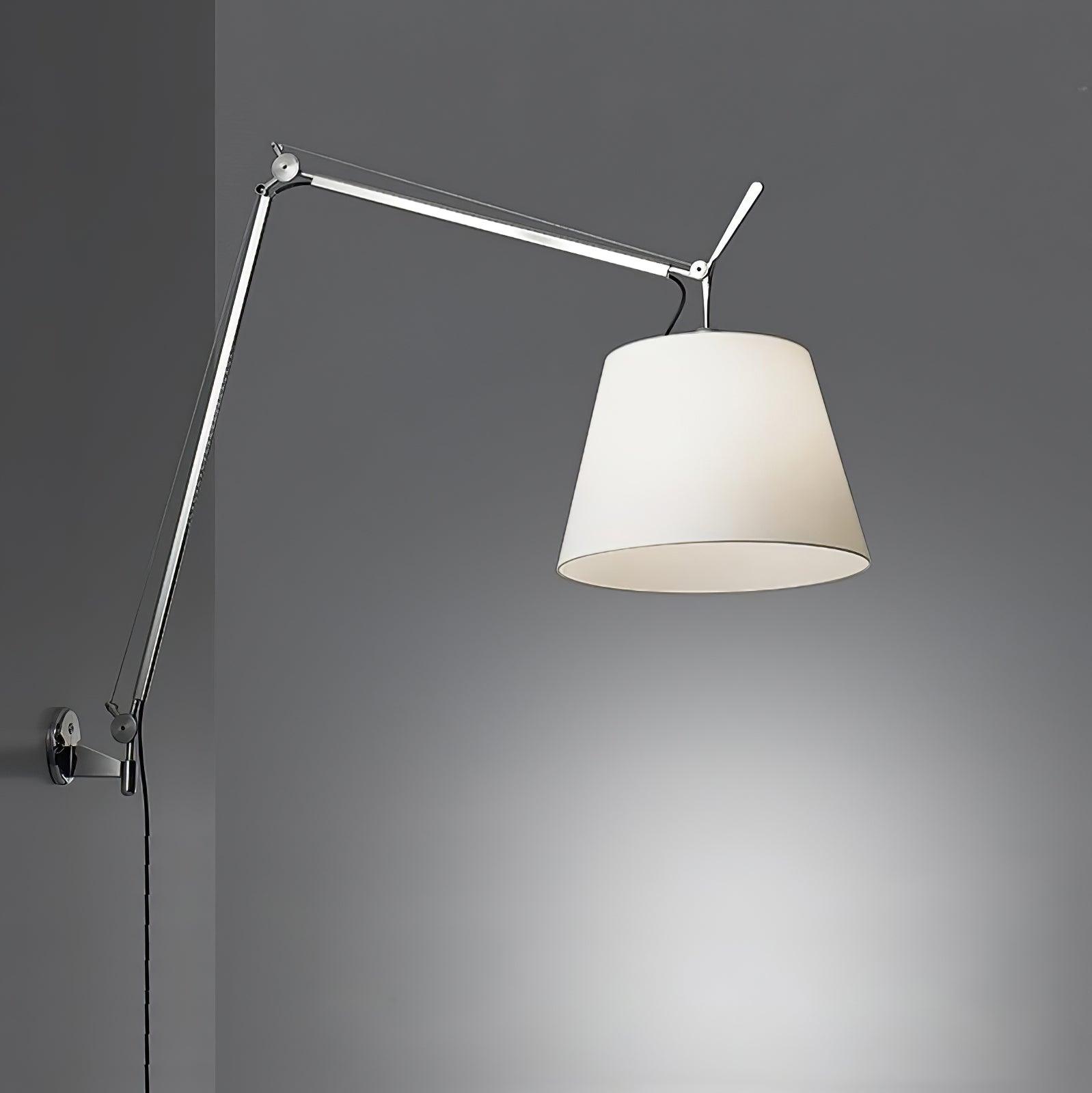 Elvinir Rocker Modern Design Fabric Wall Lamp-Neutral Decor