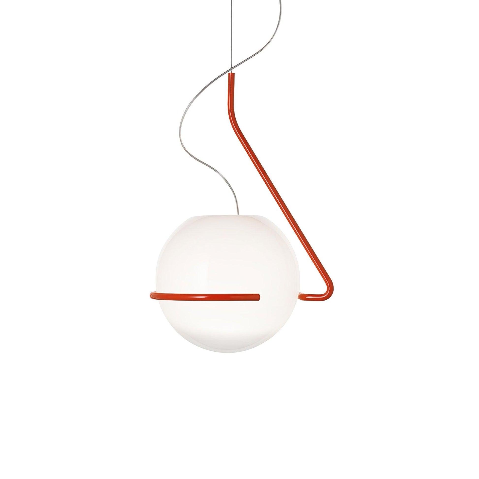 Circular Minimalist Pendant Lamp-Neutral Decor