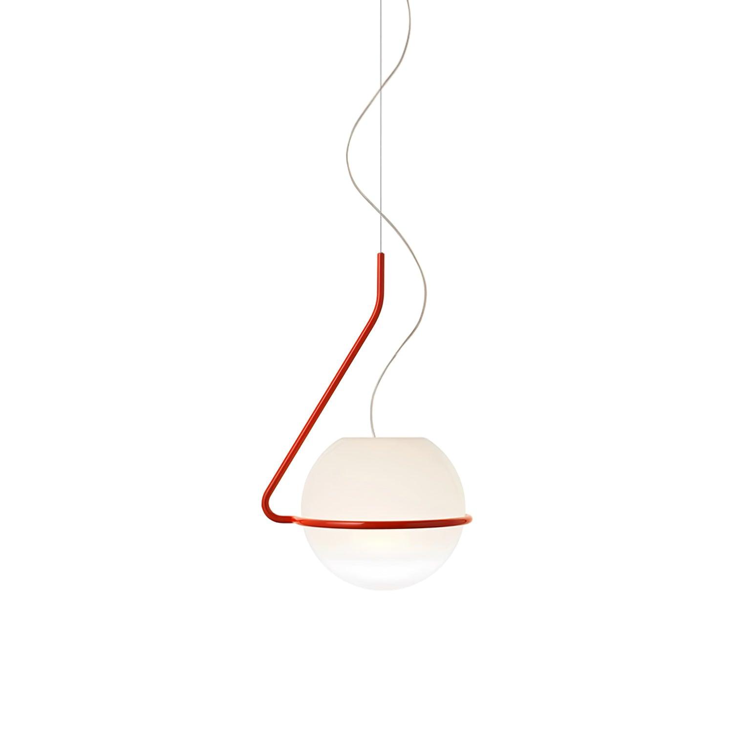 Circular Minimalist Pendant Lamp-Neutral Decor