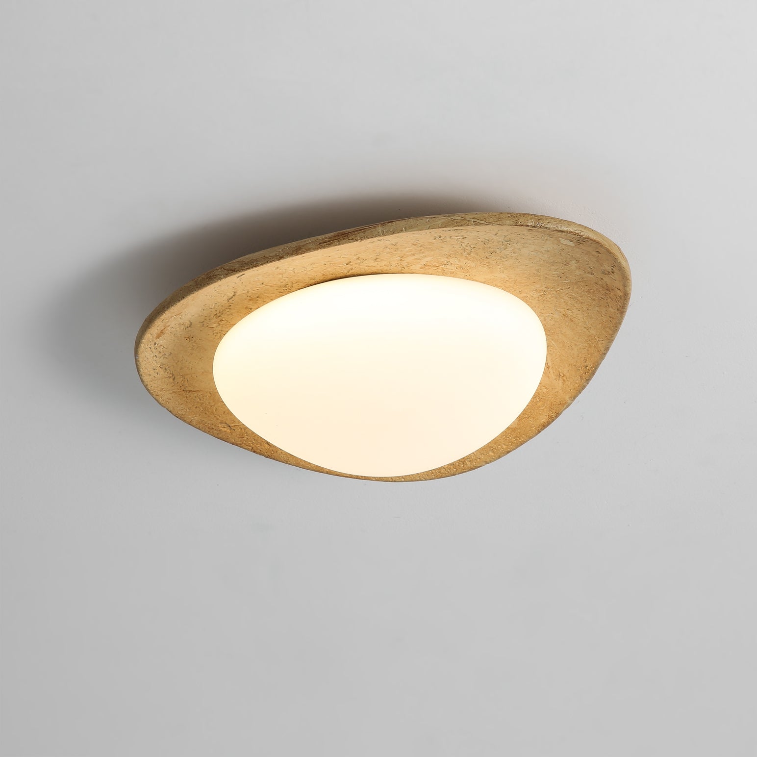 The light shown in a dining room context.