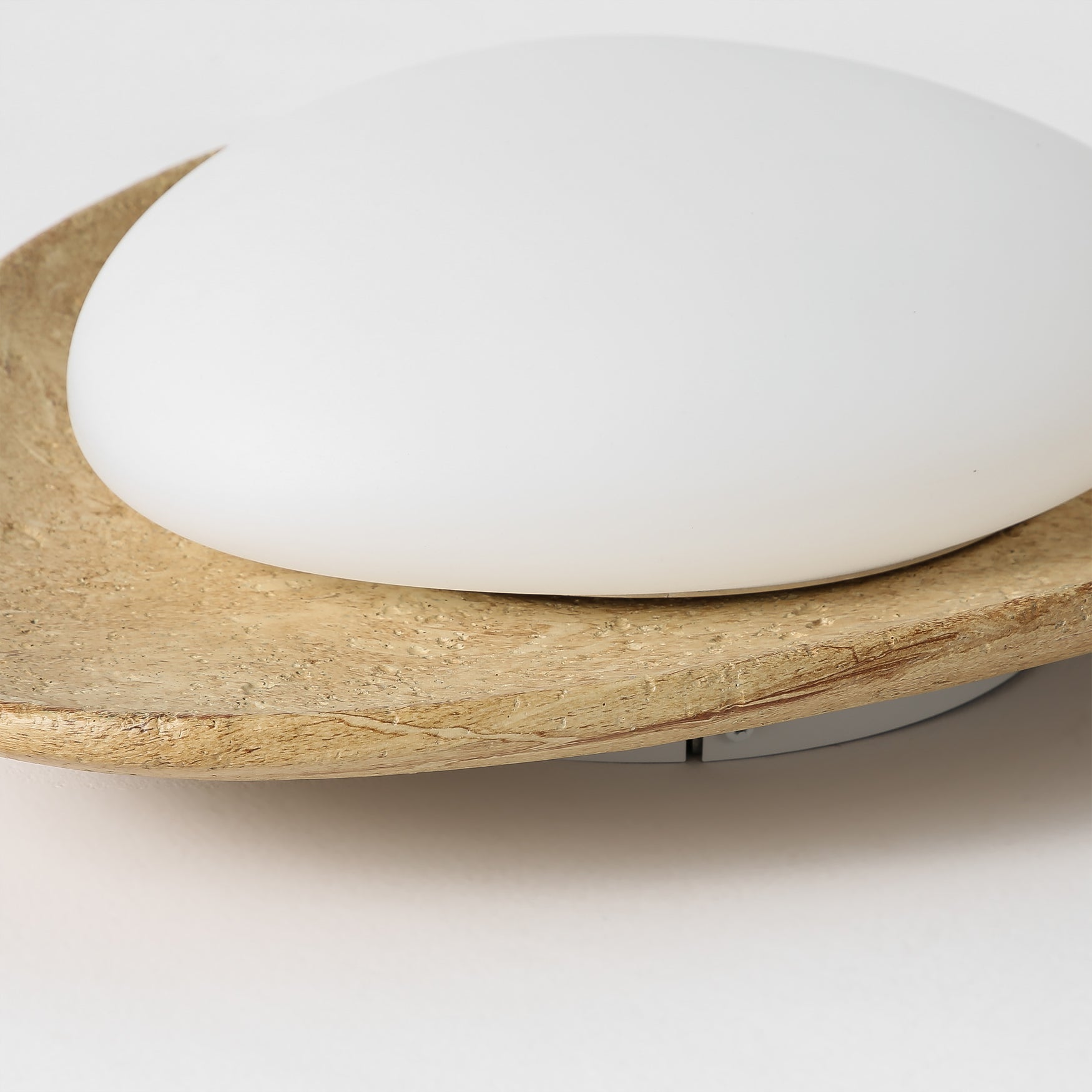 The beige finish variant of the Topo Ceiling Light.