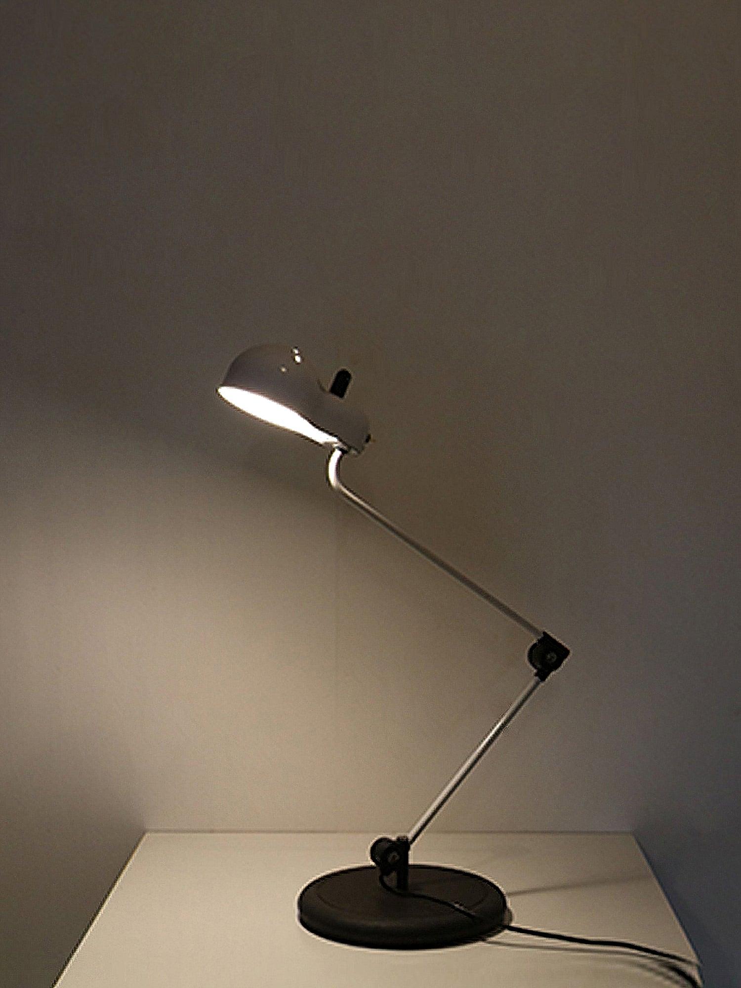 Flaren Steel Classic Table Lamp-Neutral Decor
