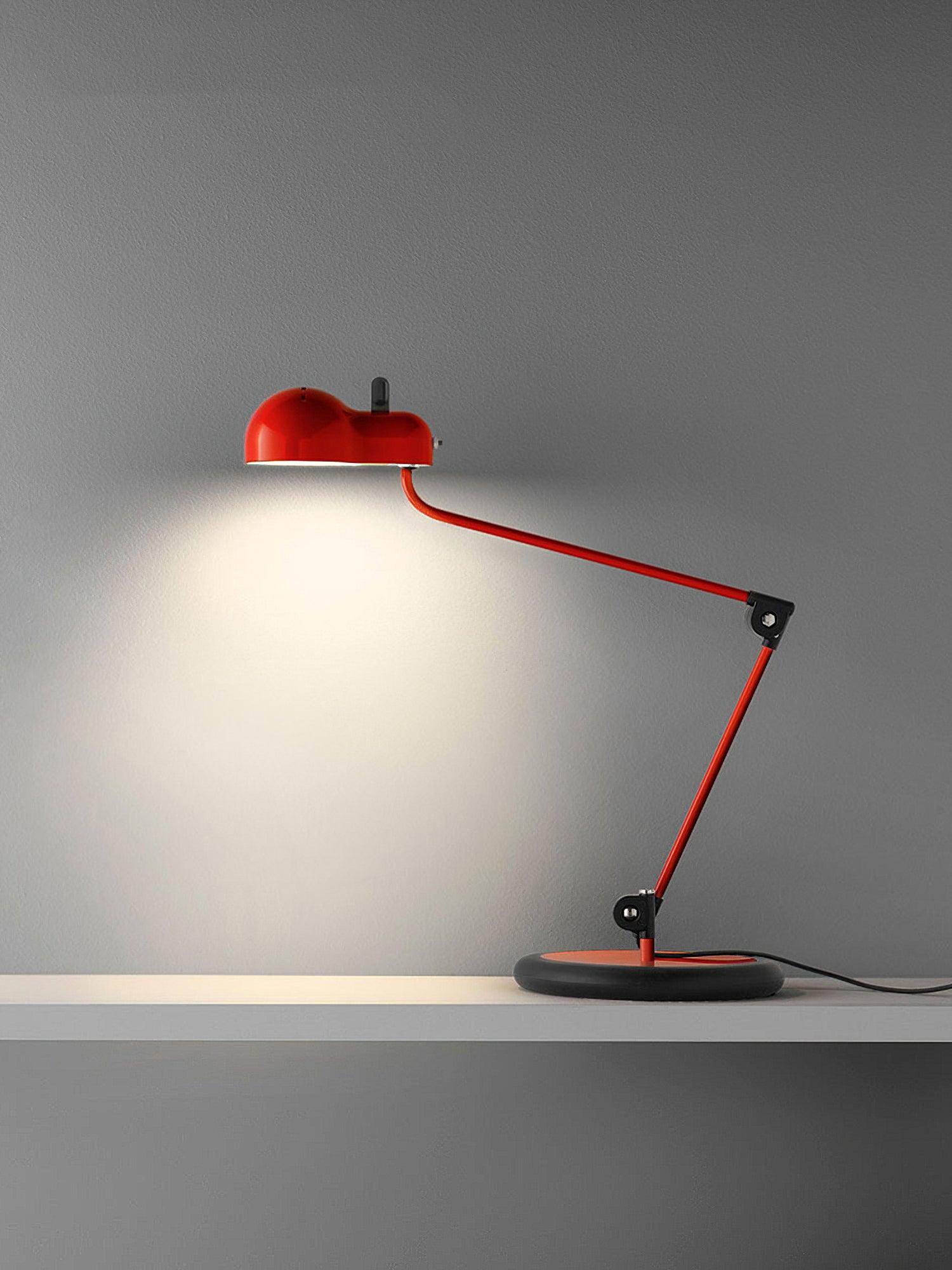 Flaren Steel Classic Table Lamp-Neutral Decor