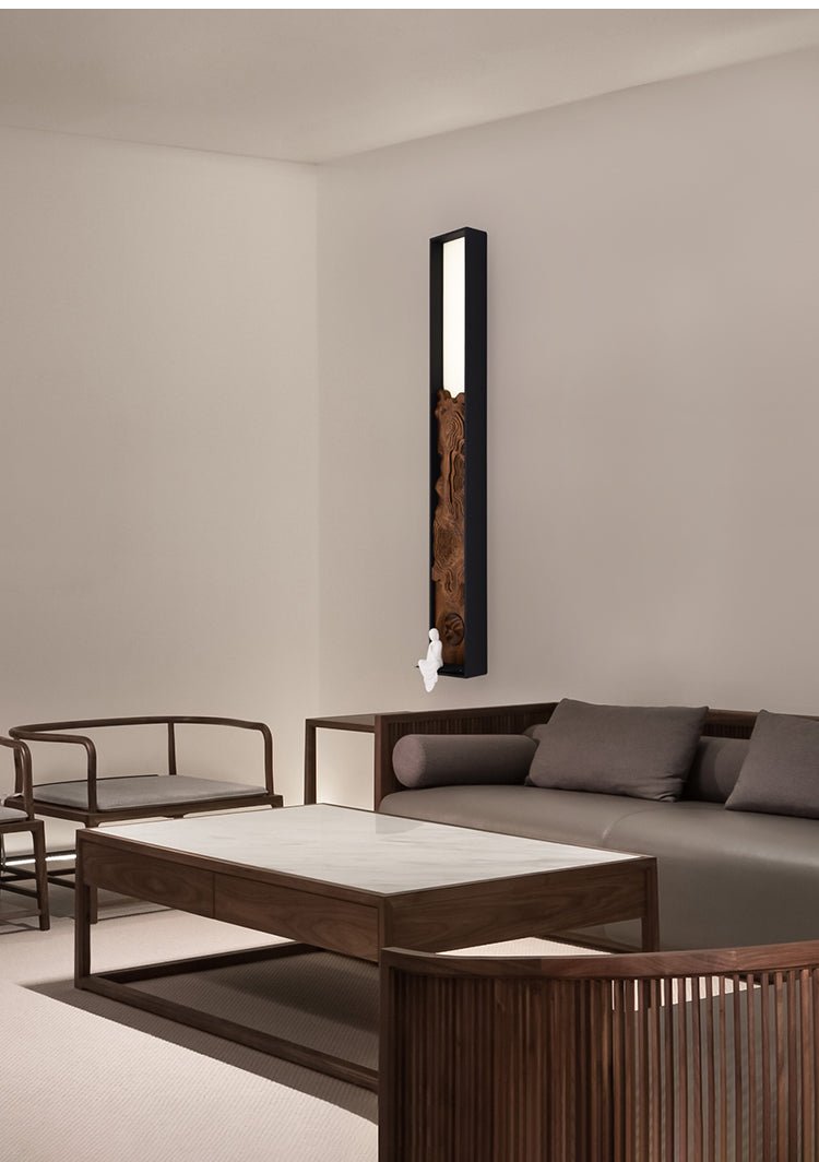 Topographic Lumen Sconce-Neutral Decor
