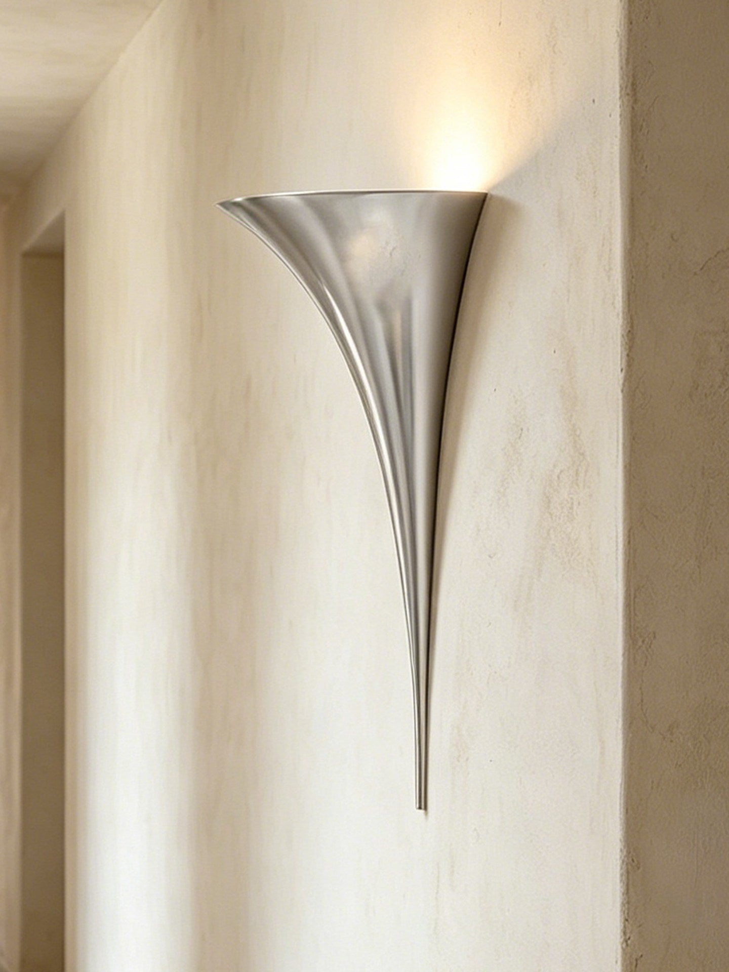 Torch Cone Wall Sconce-Neutral Decor