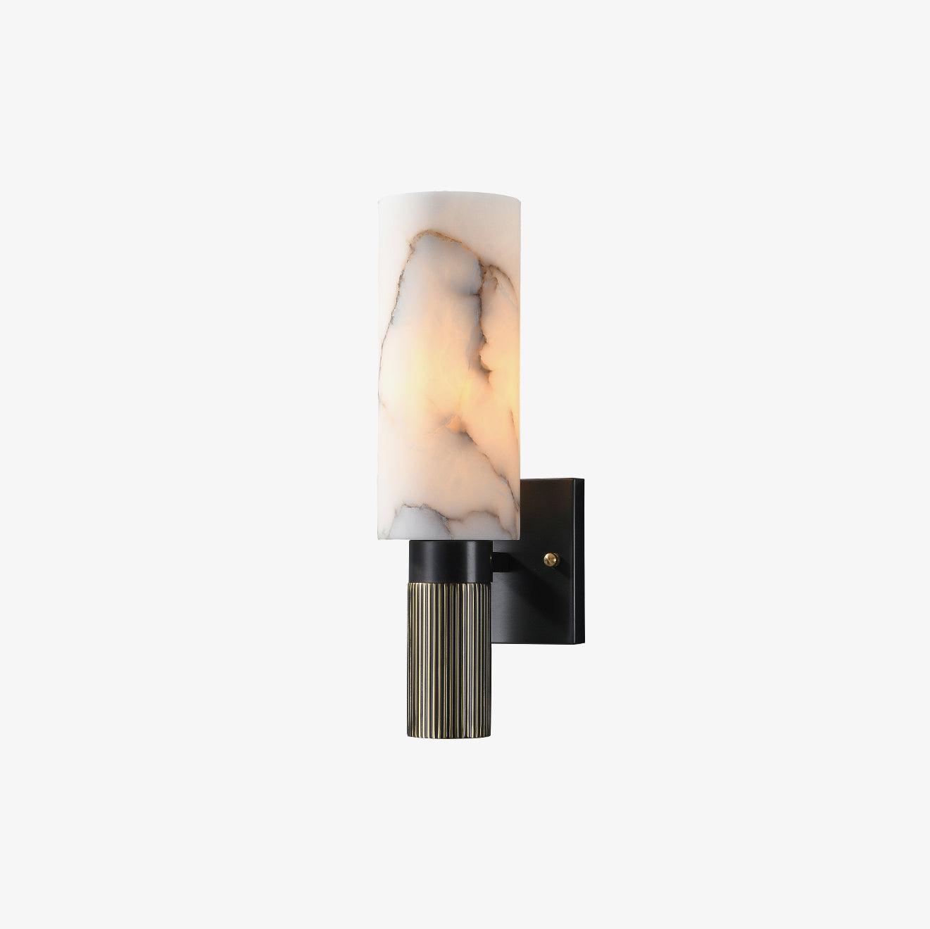 Nivelo Alabaster Wall Light-Neutral Decor