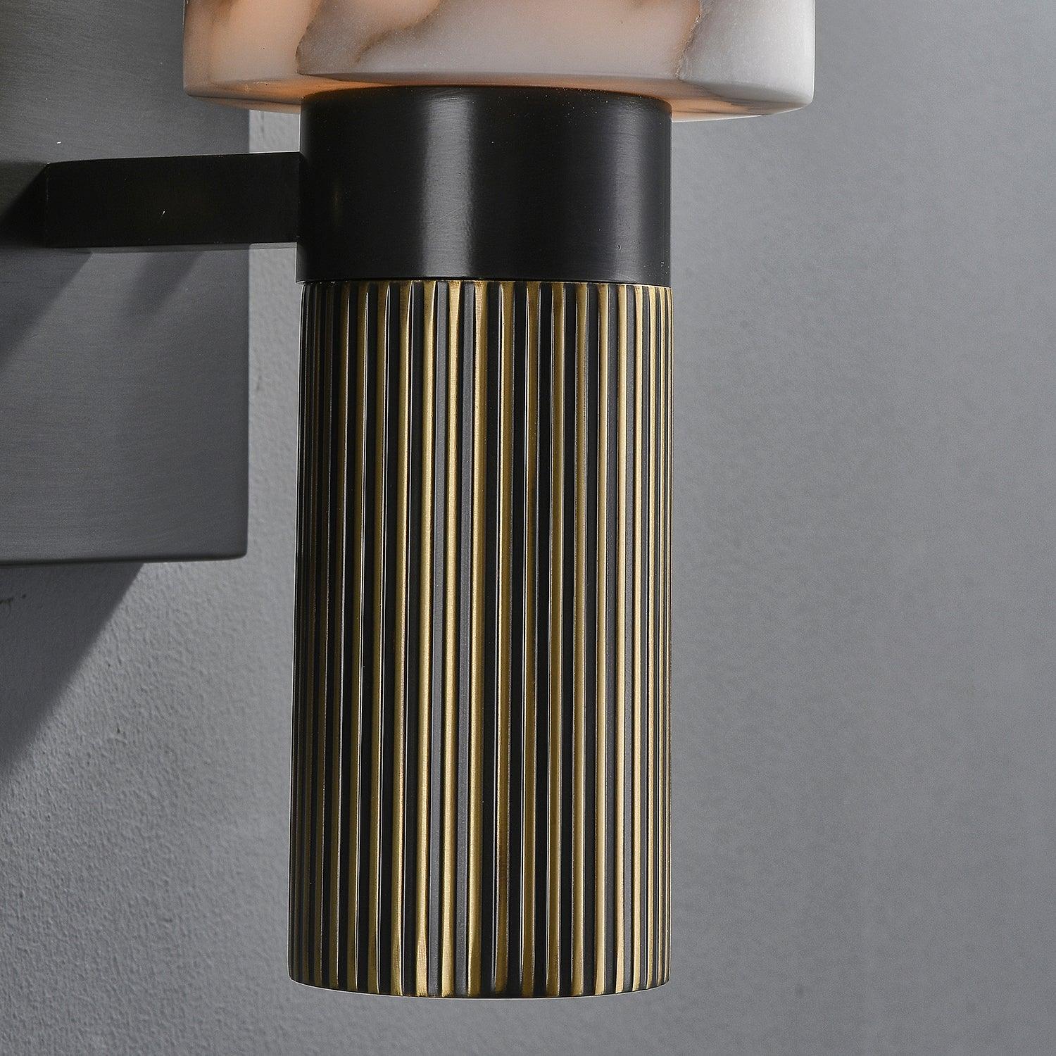 Nivelo Alabaster Wall Light-Neutral Decor