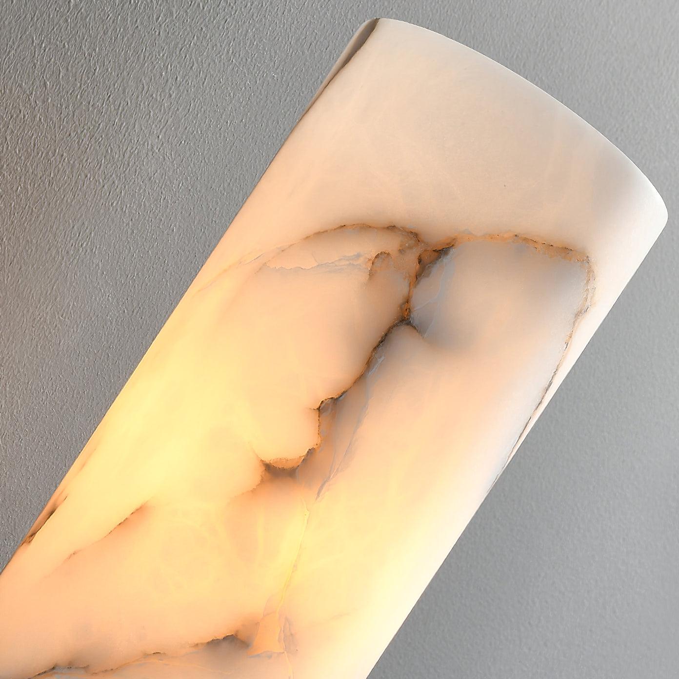 Nivelo Alabaster Wall Light-Neutral Decor