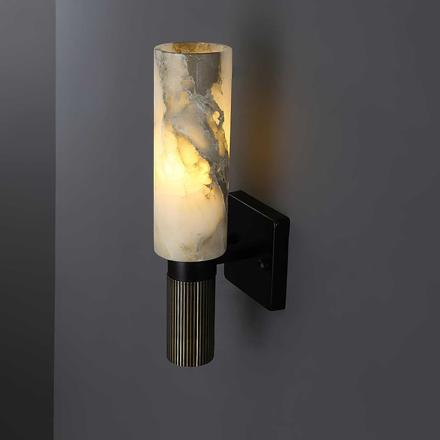 Nivelo Alabaster Wall Light-Neutral Decor