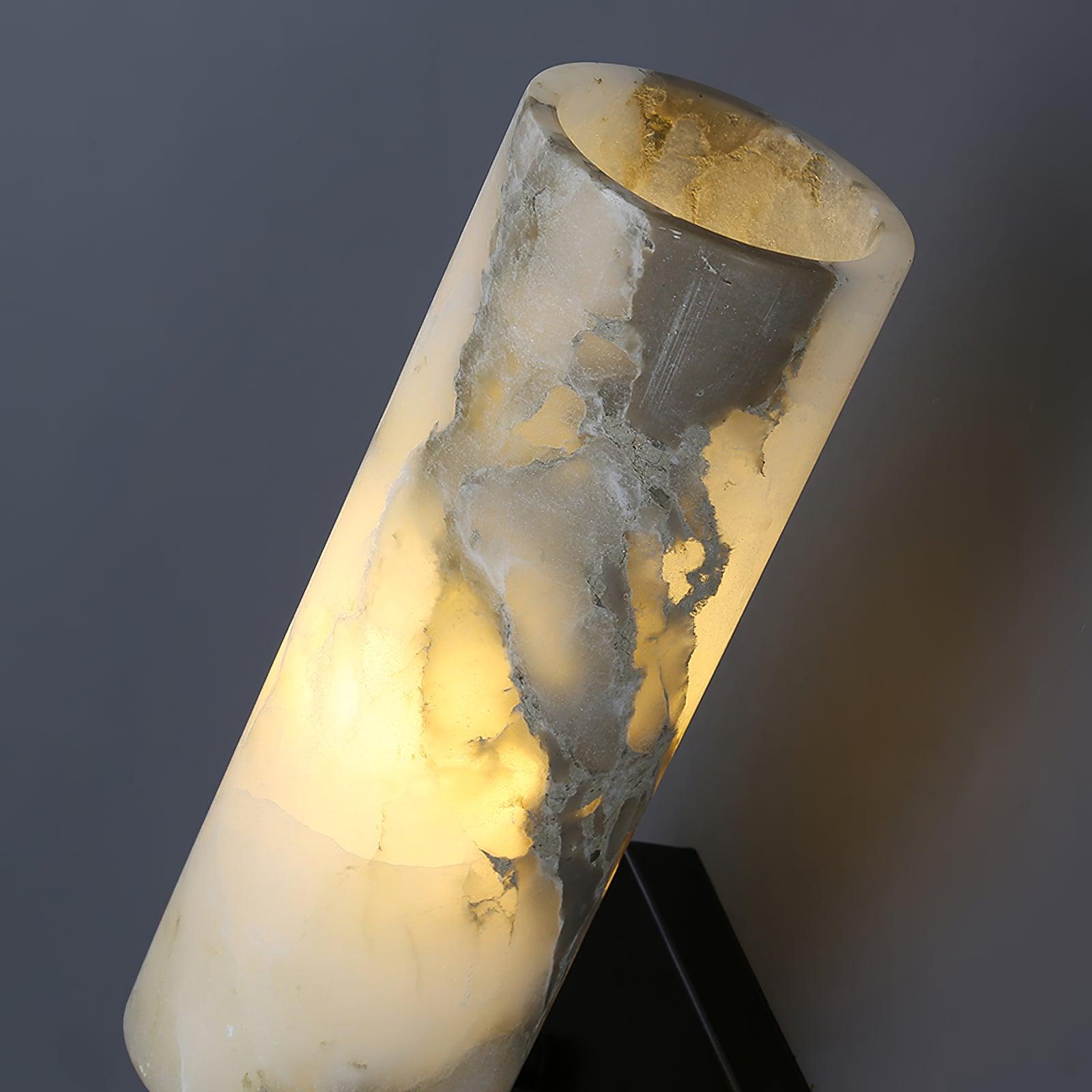 Nivelo Alabaster Wall Light-Neutral Decor
