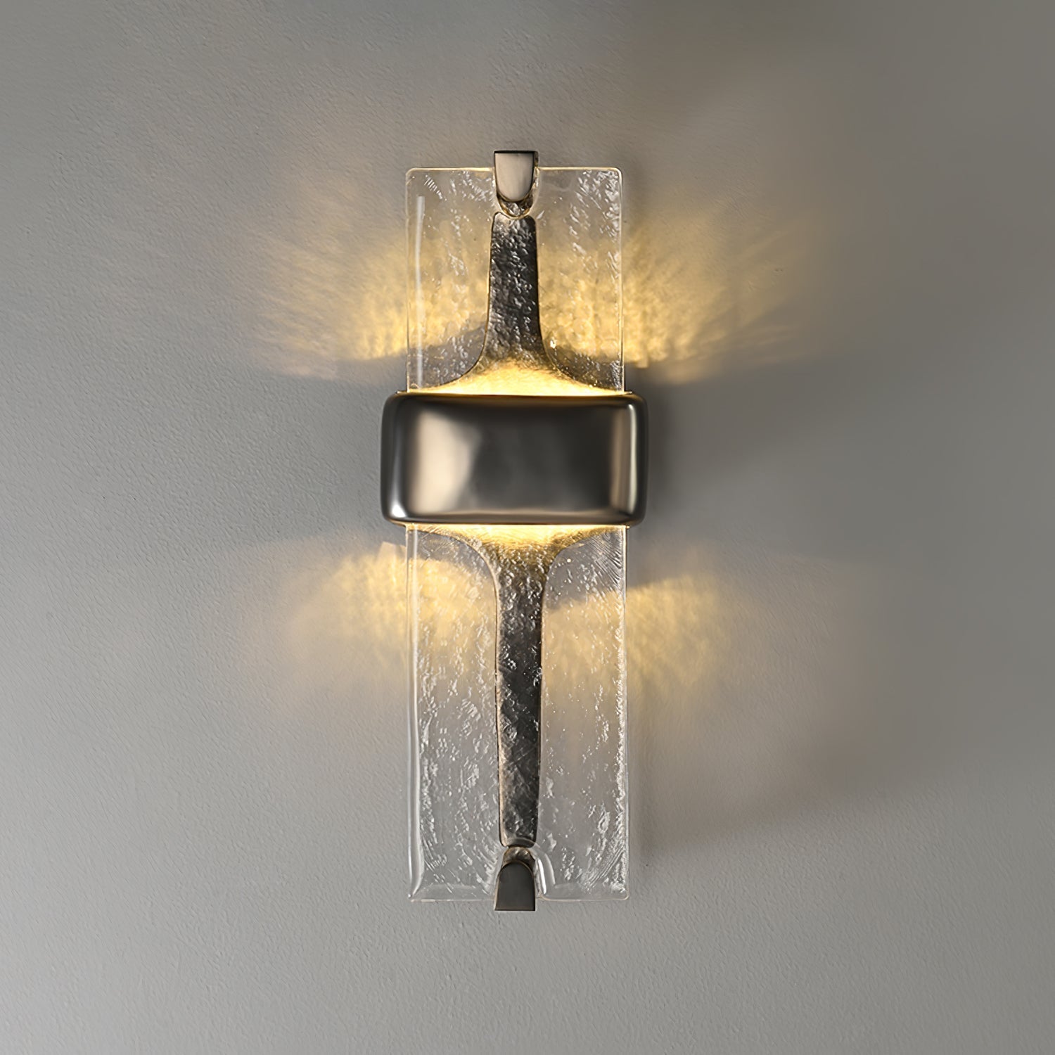 Ilmara Premium Nordic Art Glass Wall Lamp-Neutral Decor