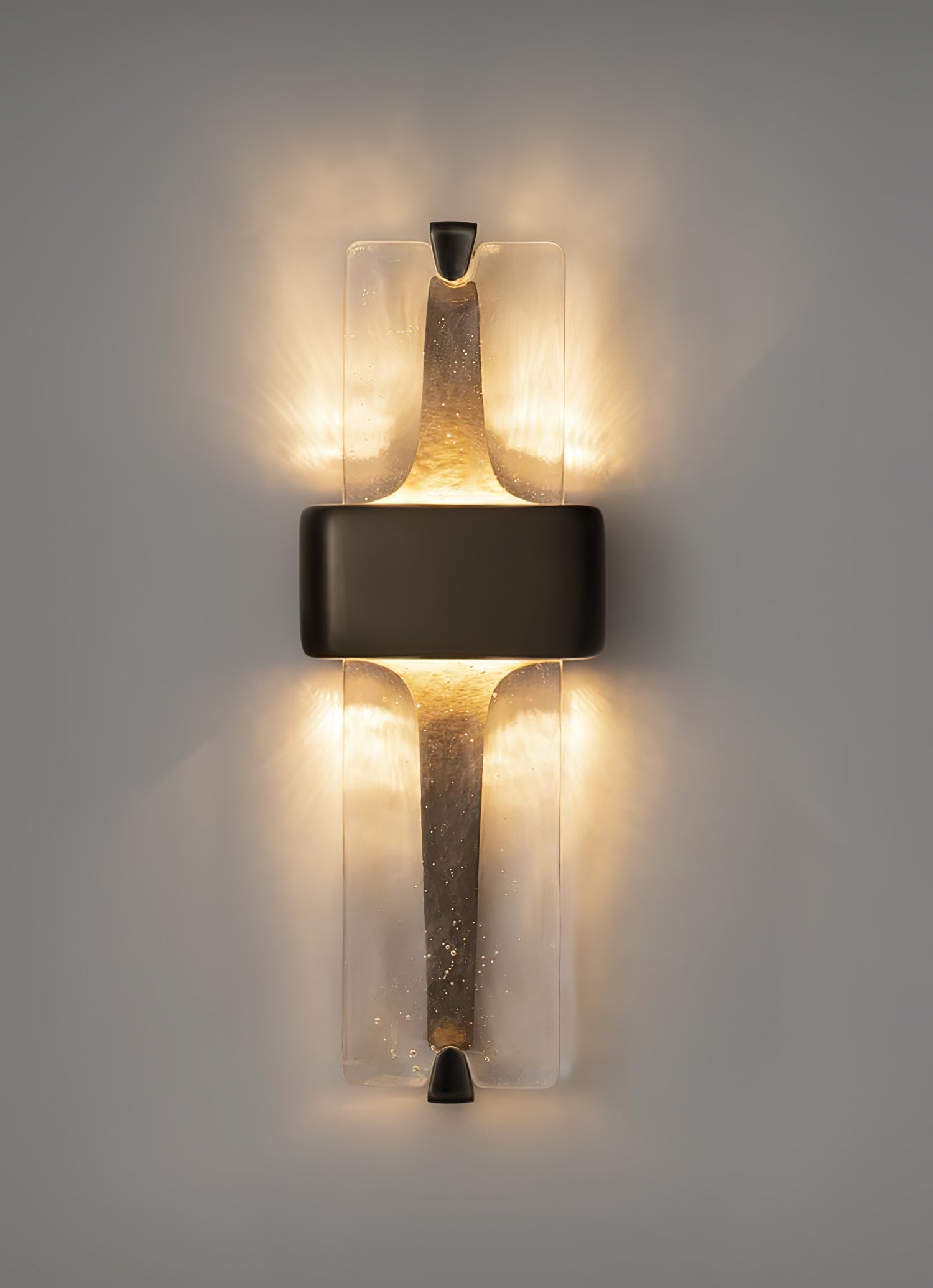 Ilmara Premium Nordic Art Glass Wall Lamp-Neutral Decor