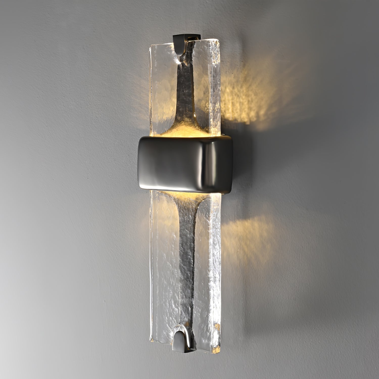 Ilmara Premium Nordic Art Glass Wall Lamp-Neutral Decor