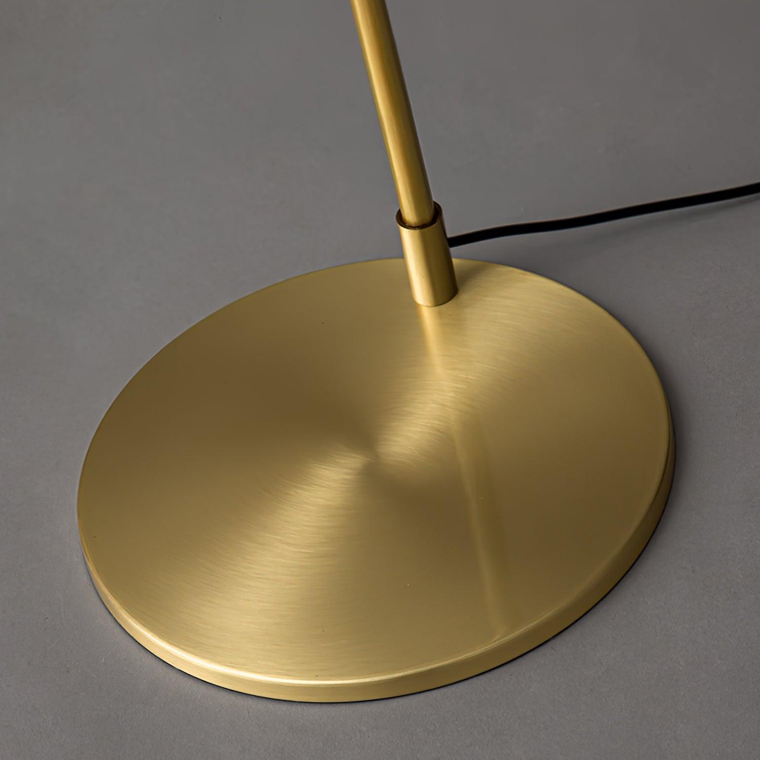 Nirixa Brass Industrial Floor Lamp-Neutral Decor