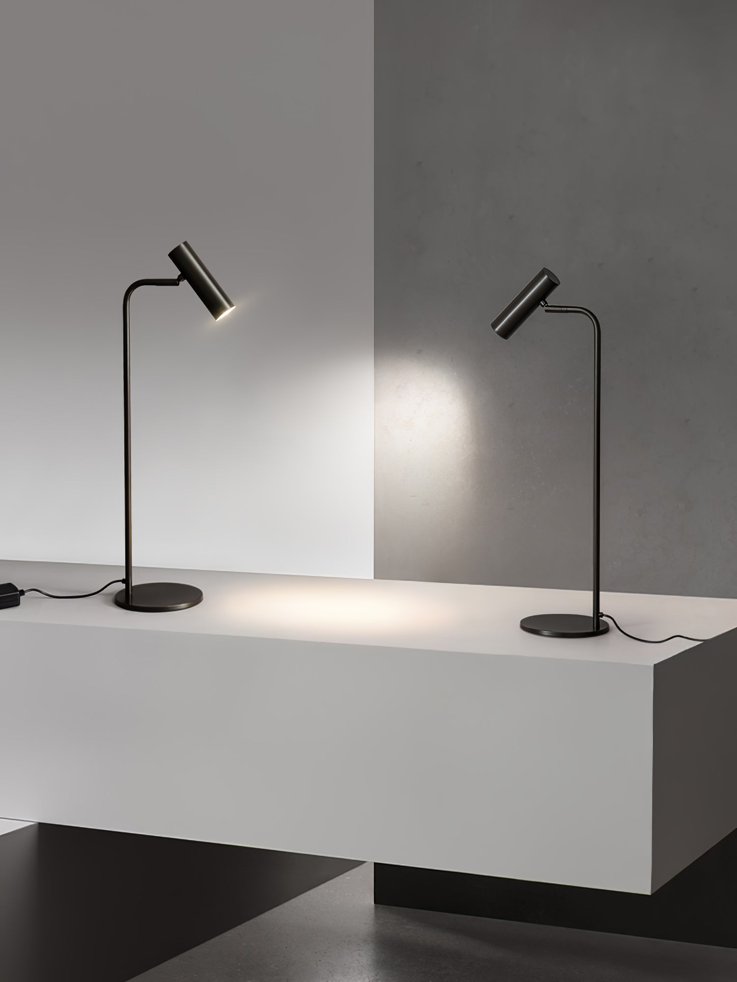 Briona Brass Industrial Table Lamp-Neutral Decor