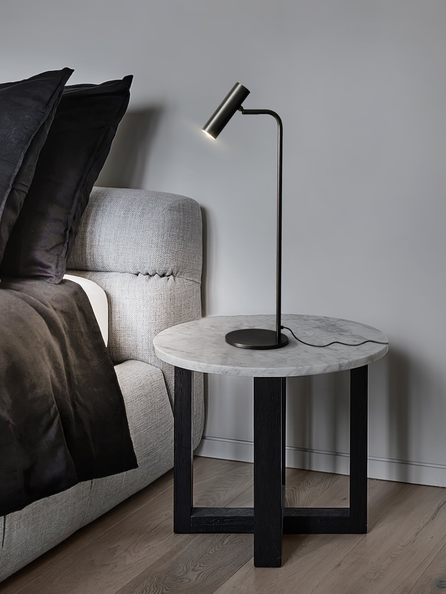 Briona Brass Industrial Table Lamp-Neutral Decor