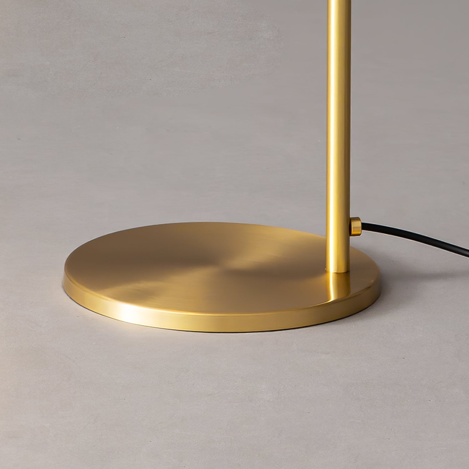 Briona Brass Industrial Table Lamp-Neutral Decor
