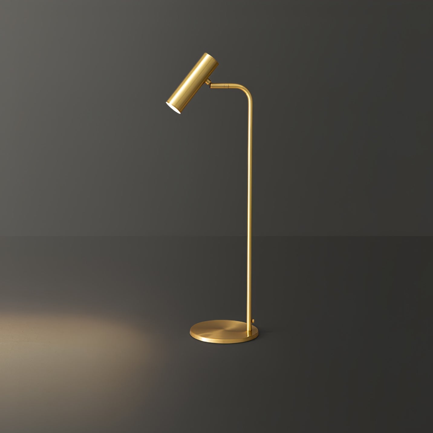 Briona Brass Industrial Table Lamp-Neutral Decor