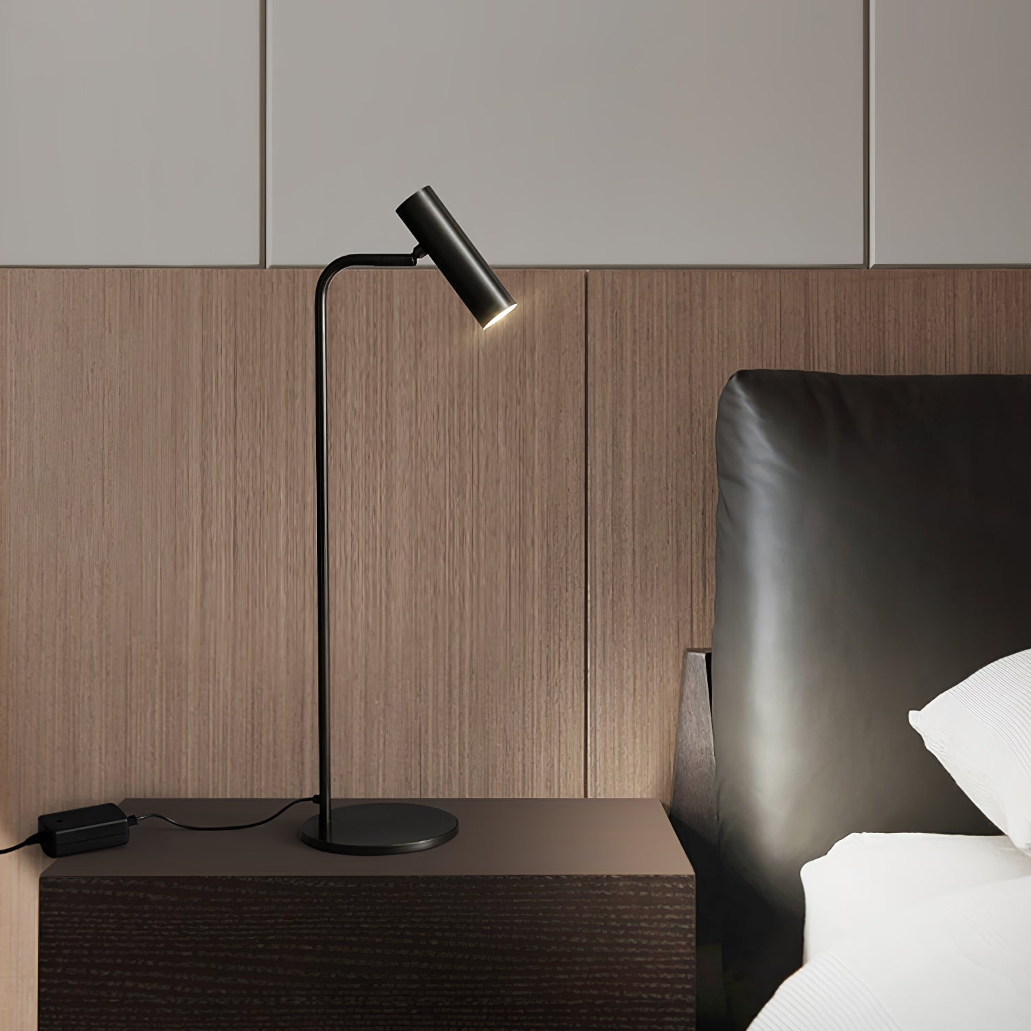 Briona Brass Industrial Table Lamp-Neutral Decor