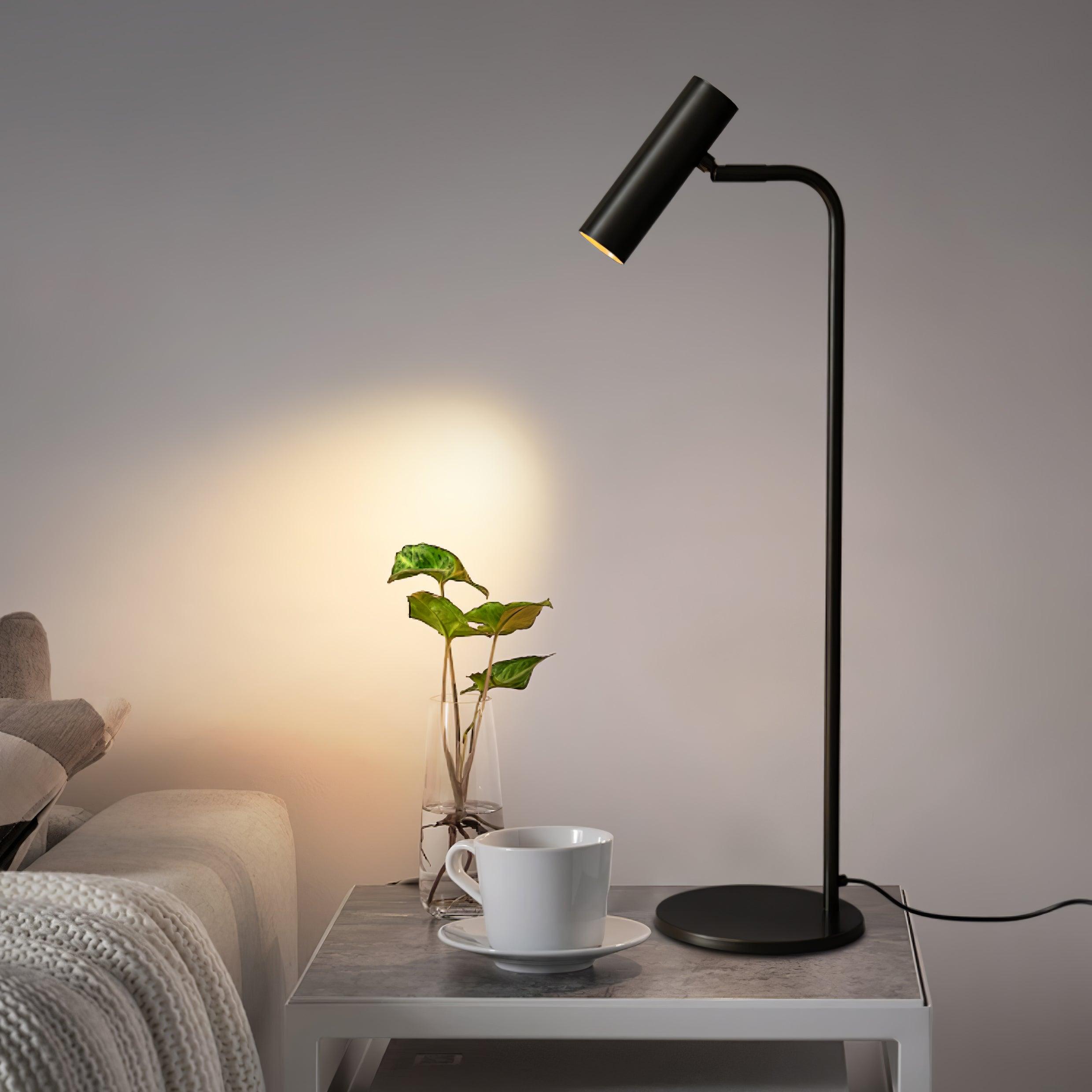 Briona Brass Industrial Table Lamp-Neutral Decor