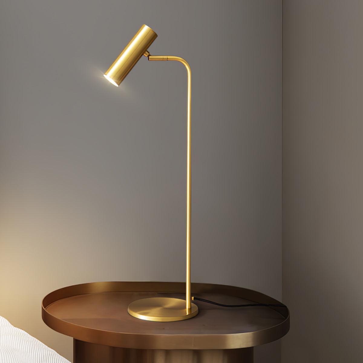 Briona Brass Industrial Table Lamp-Neutral Decor