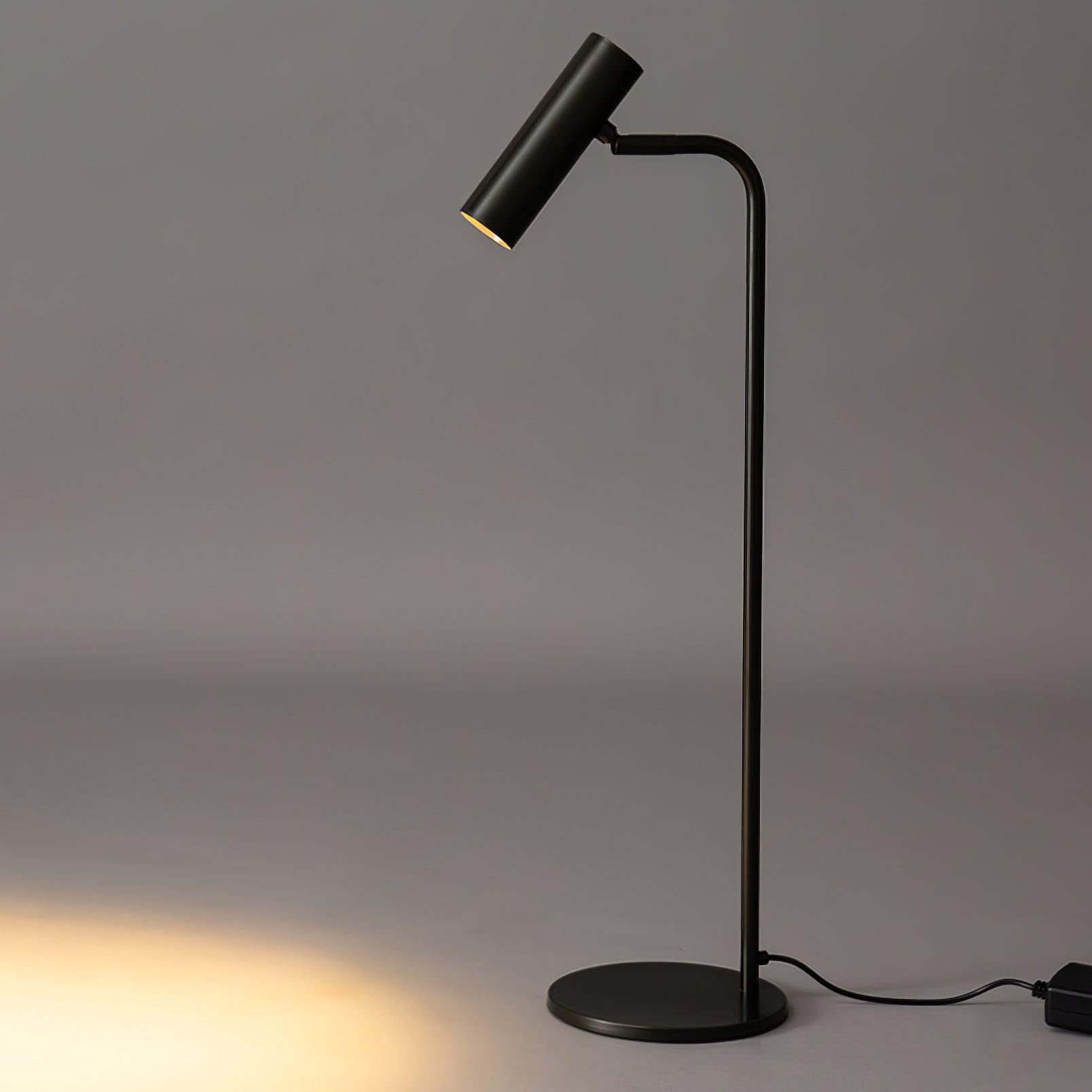 Briona Brass Industrial Table Lamp-Neutral Decor