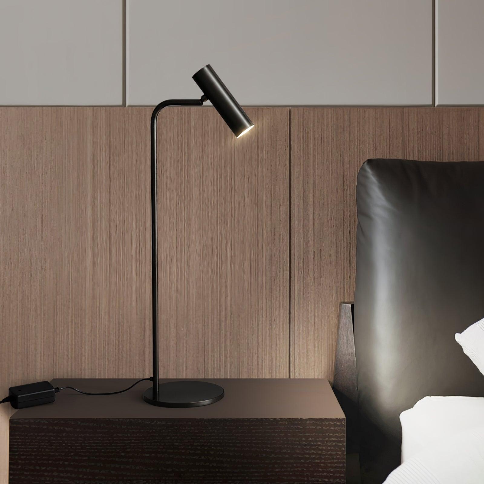 Briona Brass Industrial Table Lamp-Neutral Decor