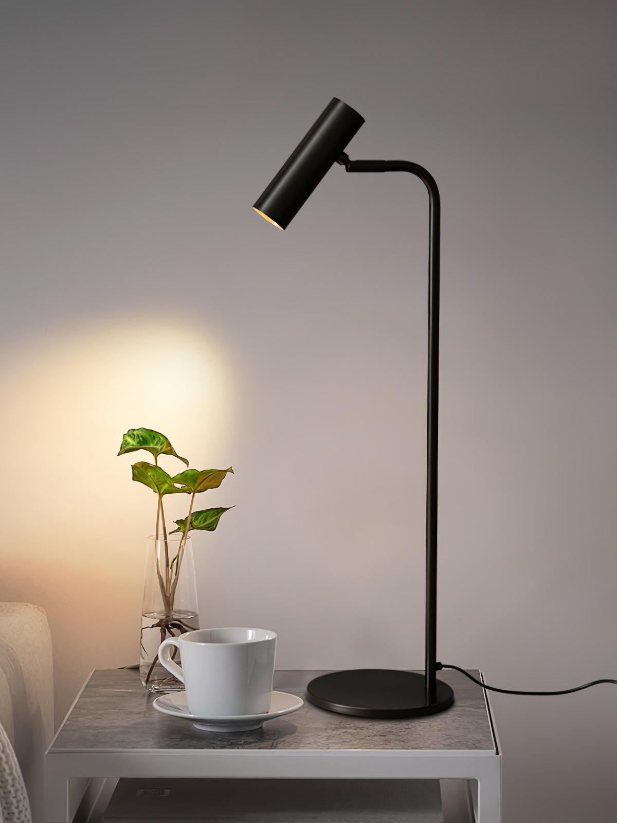 Briona Brass Industrial Table Lamp-Neutral Decor