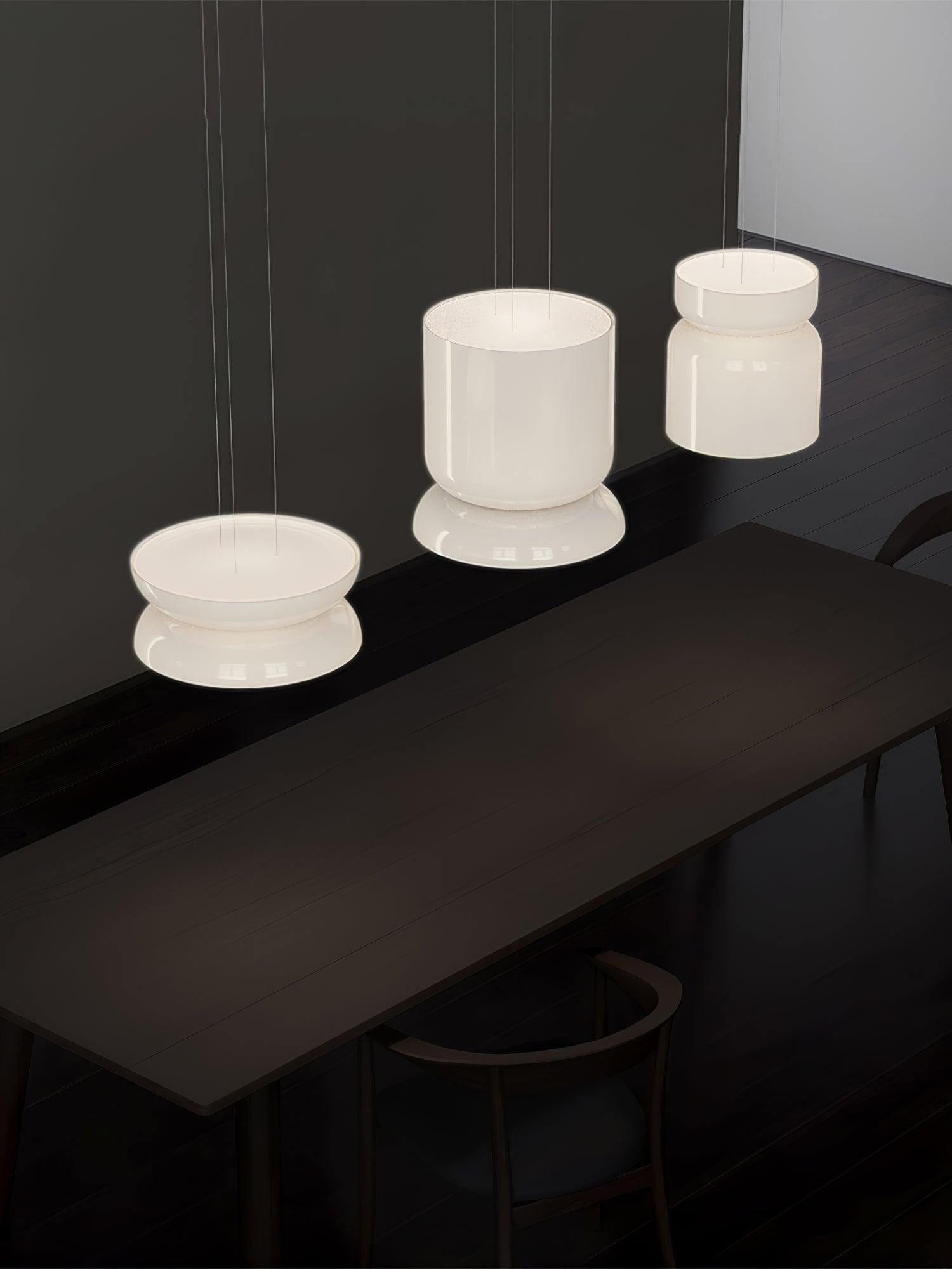 Casorion Modern Minimalist Led Glass Pendant Lamp-Neutral Decor