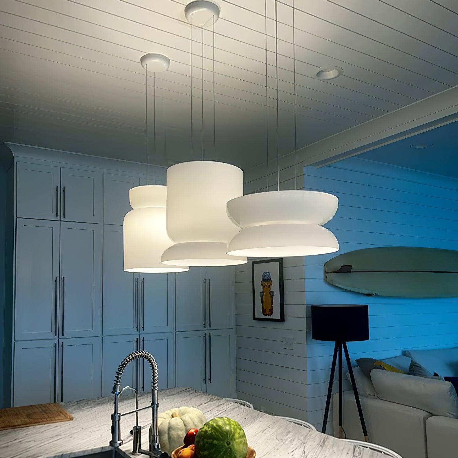 Casorion Modern Minimalist Led Glass Pendant Lamp-Neutral Decor