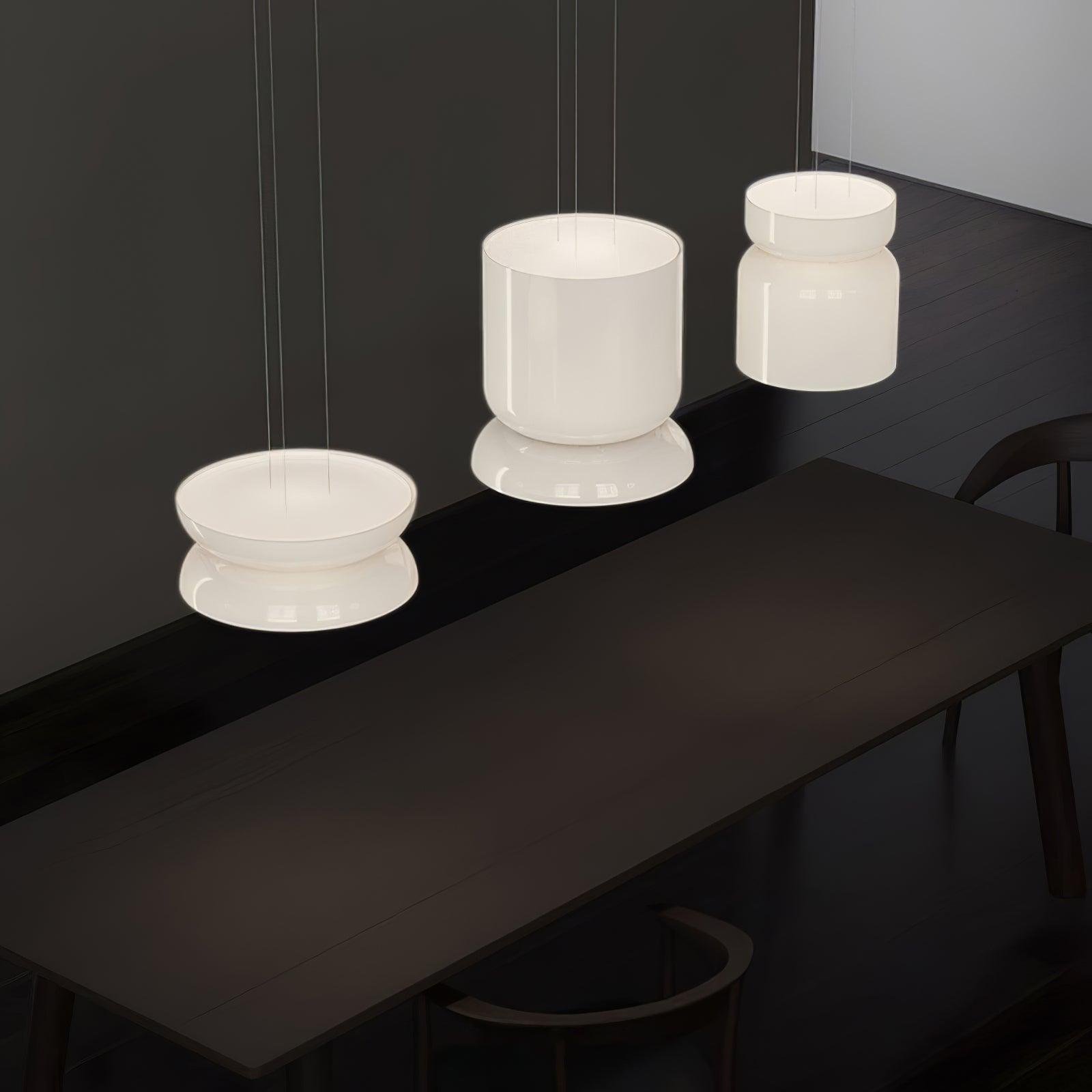 Casorion Modern Minimalist Led Glass Pendant Lamp-Neutral Decor