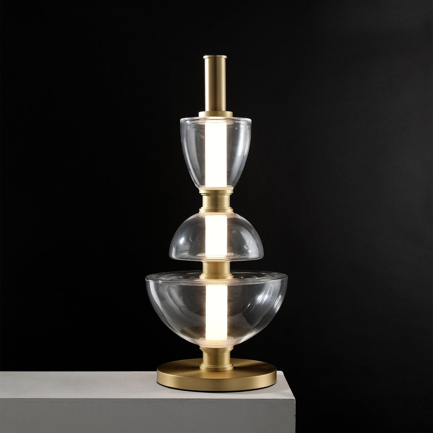 Ivthaarae Glass Table Lamp-Neutral Decor