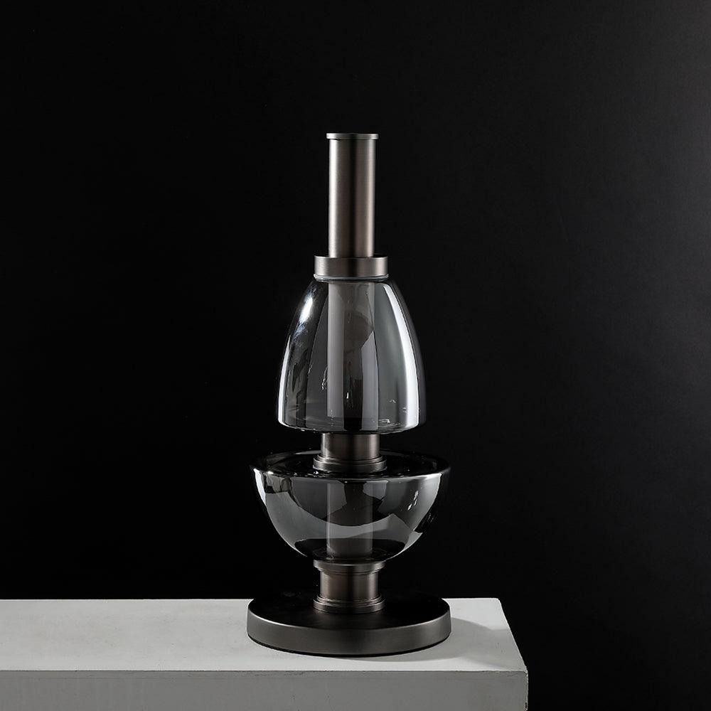 Ivthaarae Glass Table Lamp-Neutral Decor