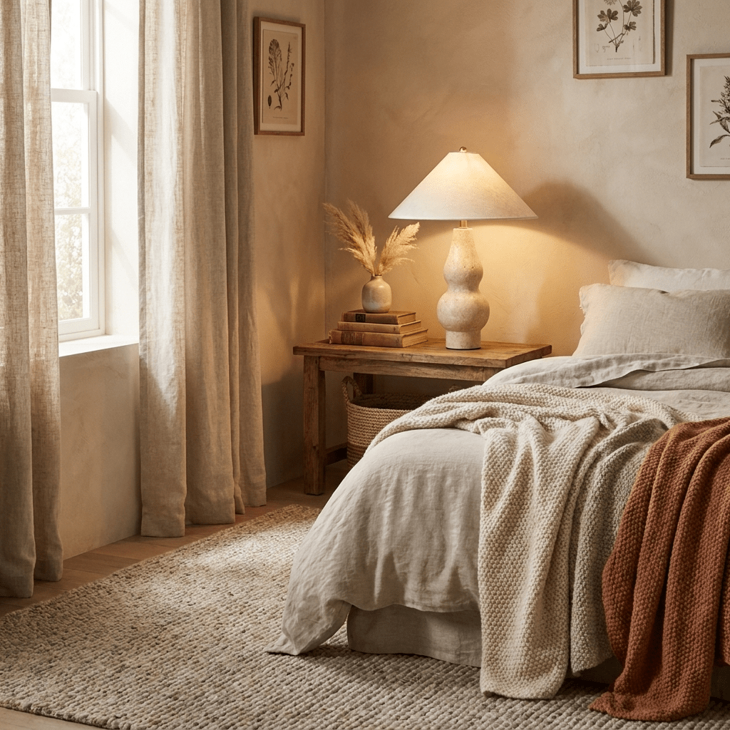 Tovelle Yellow Travertine Table Lamp-Neutral Decor