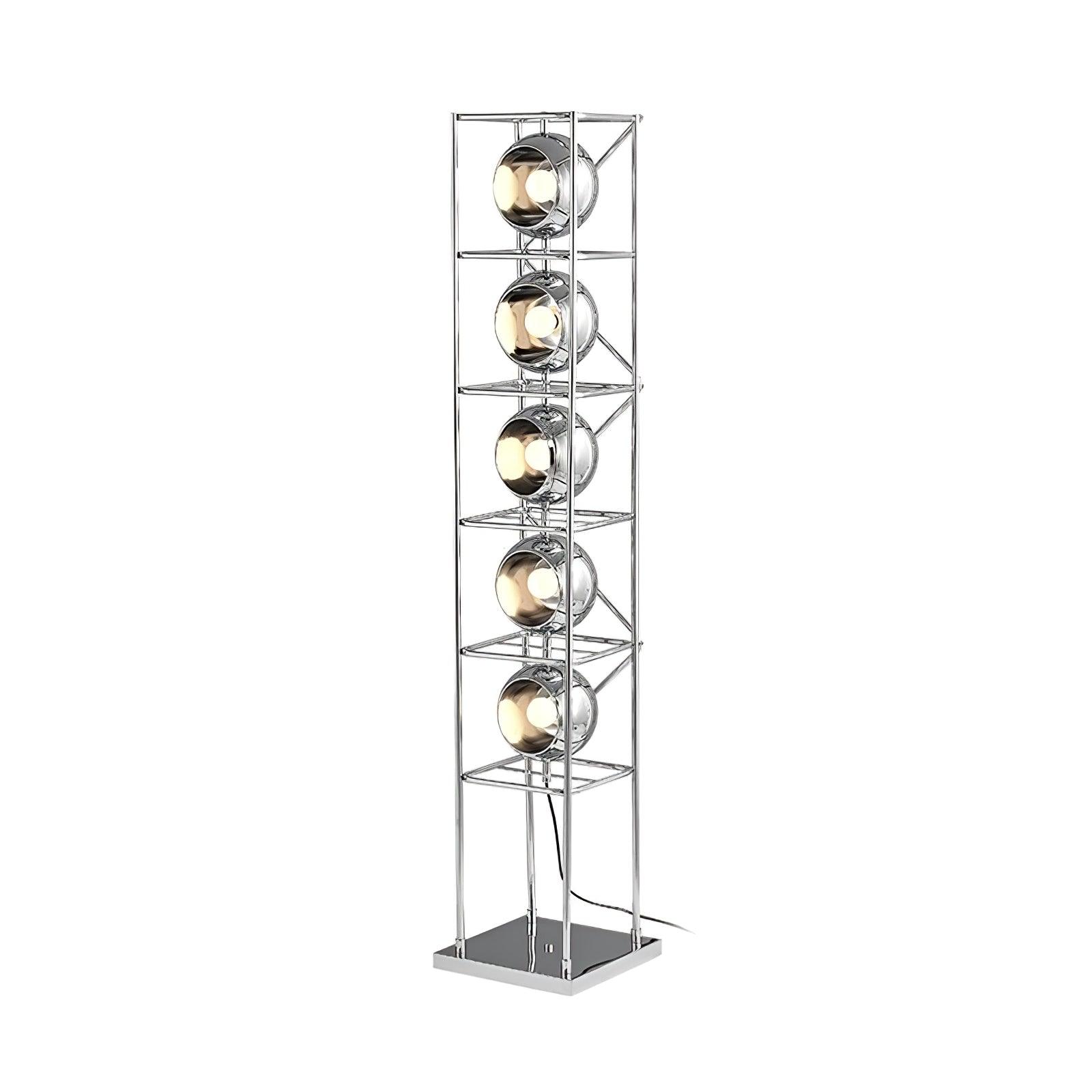 Halvor Industrial Floor Lamp-Neutral Decor