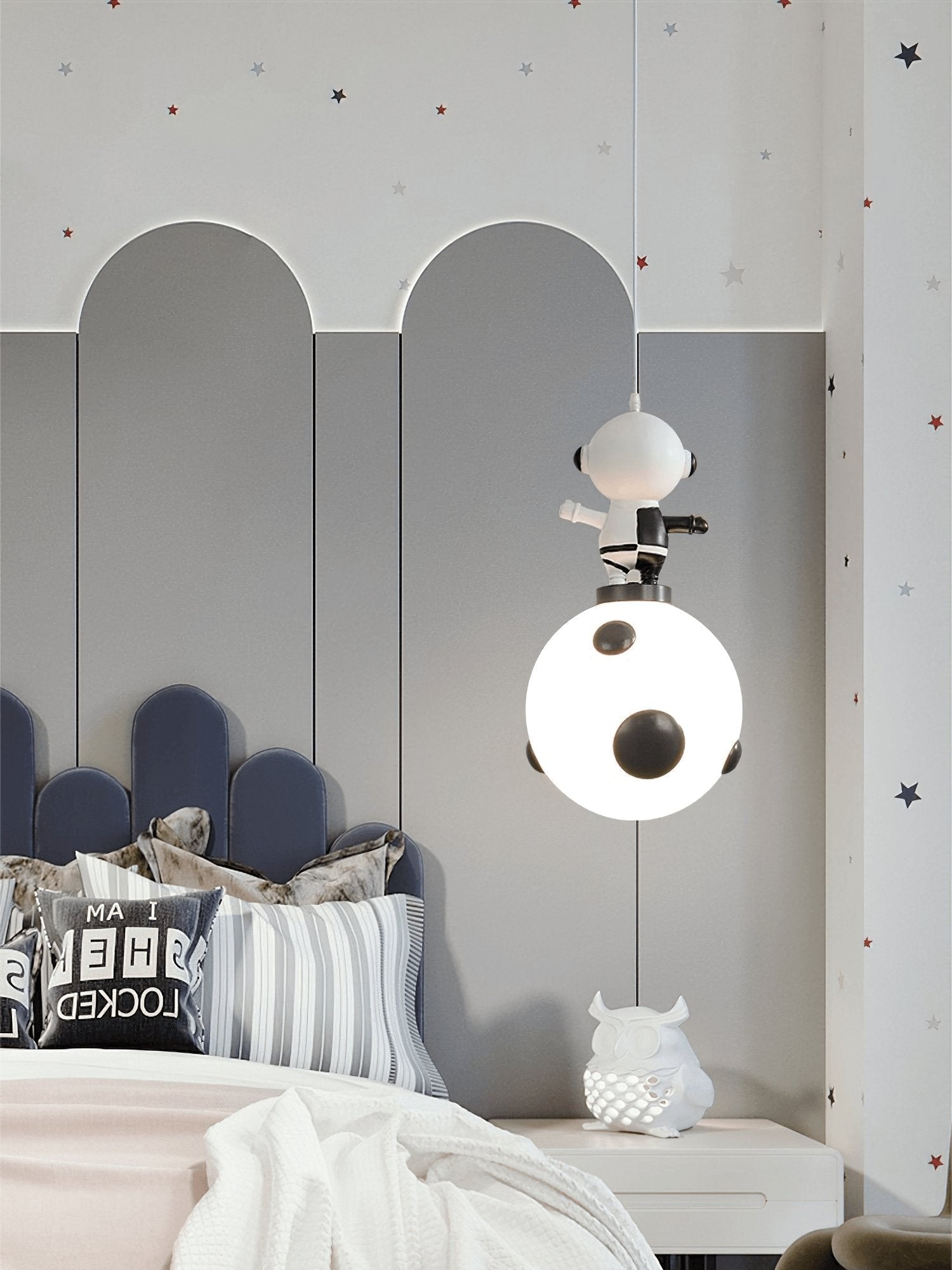 Viroxen Resin Whimsical Pendant Lights-Neutral Decor