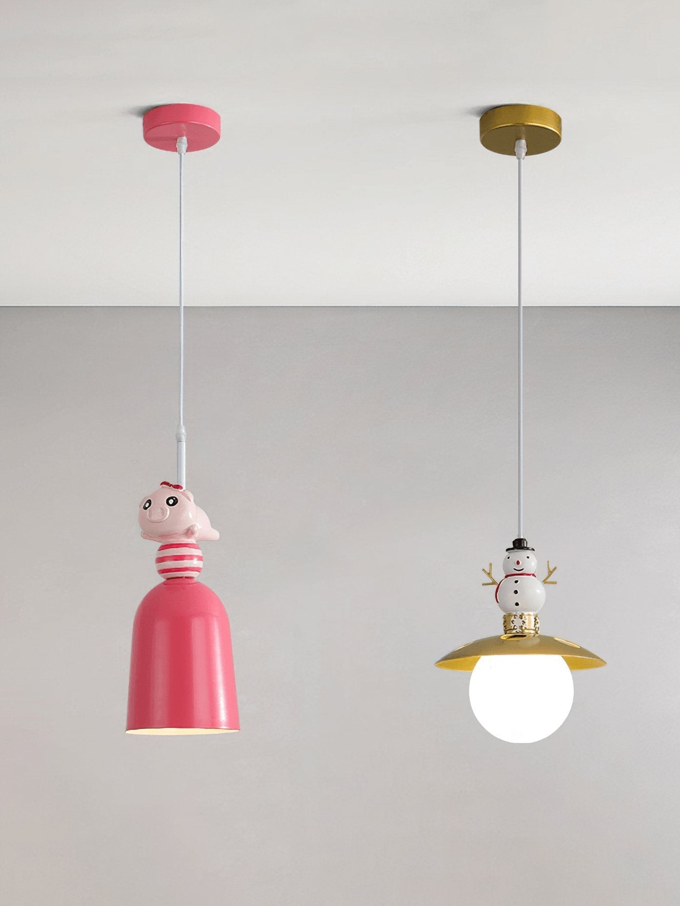 Viroxen Resin Whimsical Pendant Lights-Neutral Decor