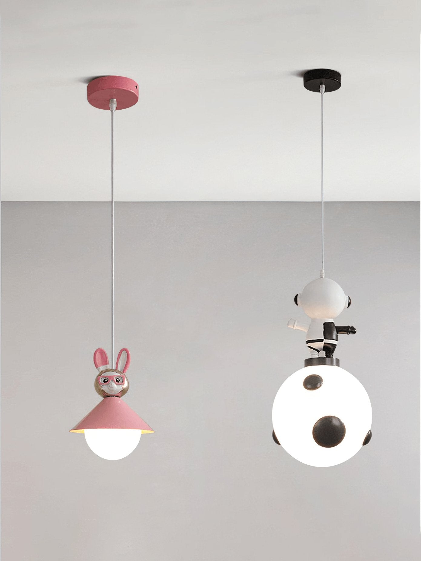 Viroxen Resin Whimsical Pendant Lights-Neutral Decor