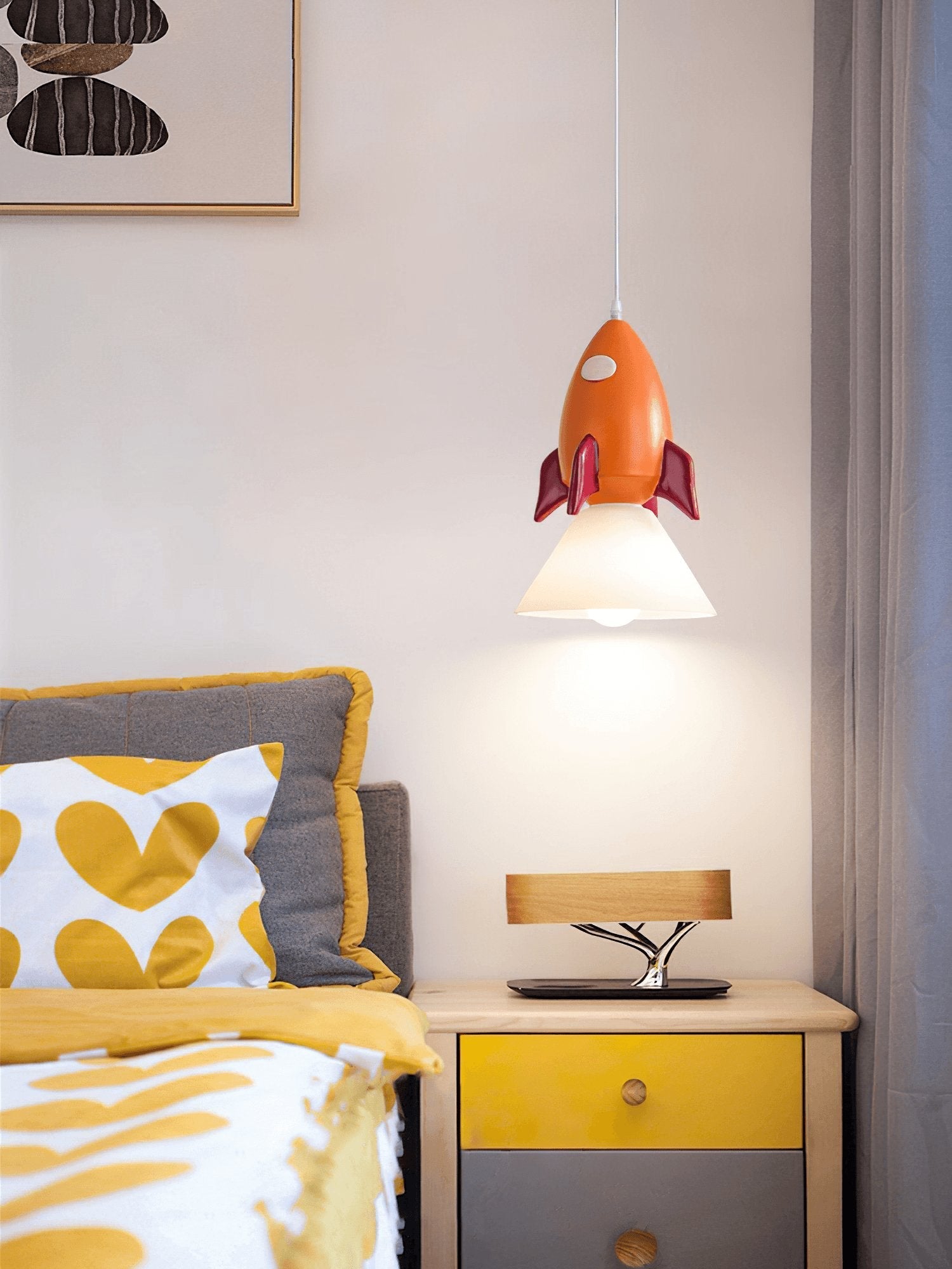 Viroxen Resin Whimsical Pendant Lights-Neutral Decor