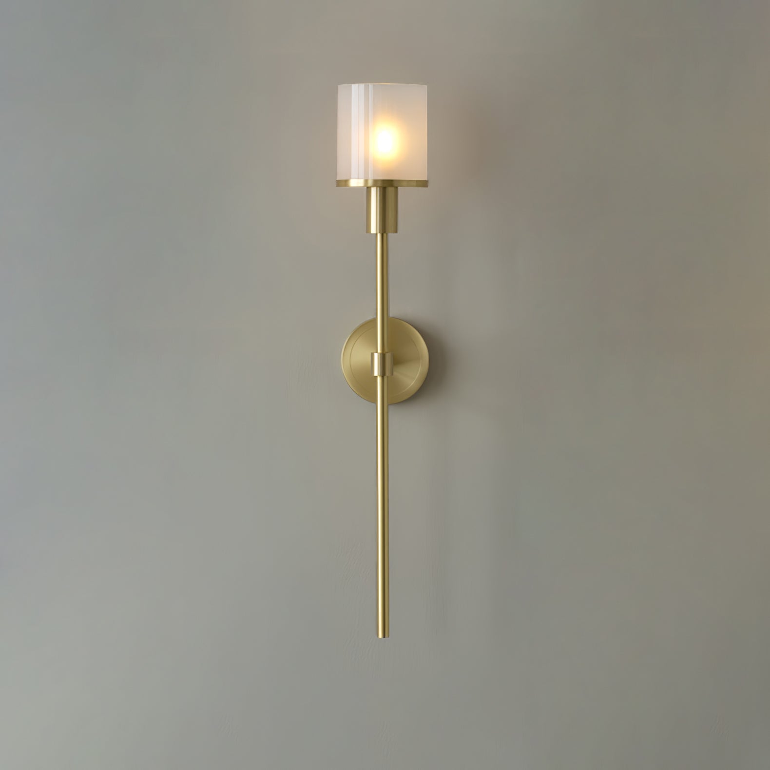 Mycara Nordic Art Classic Alabaster Sconce Wall lamp-Neutral Decor