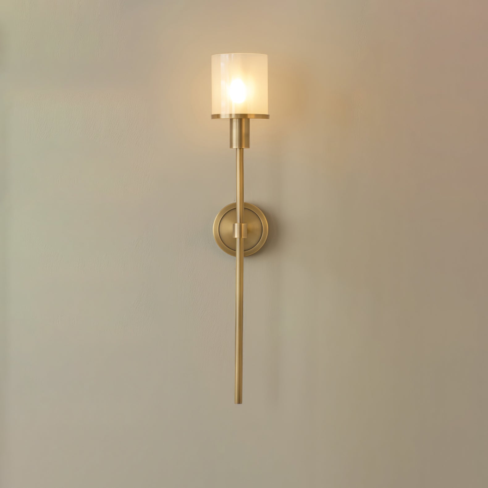 Mycara Nordic Art Classic Alabaster Sconce Wall lamp-Neutral Decor
